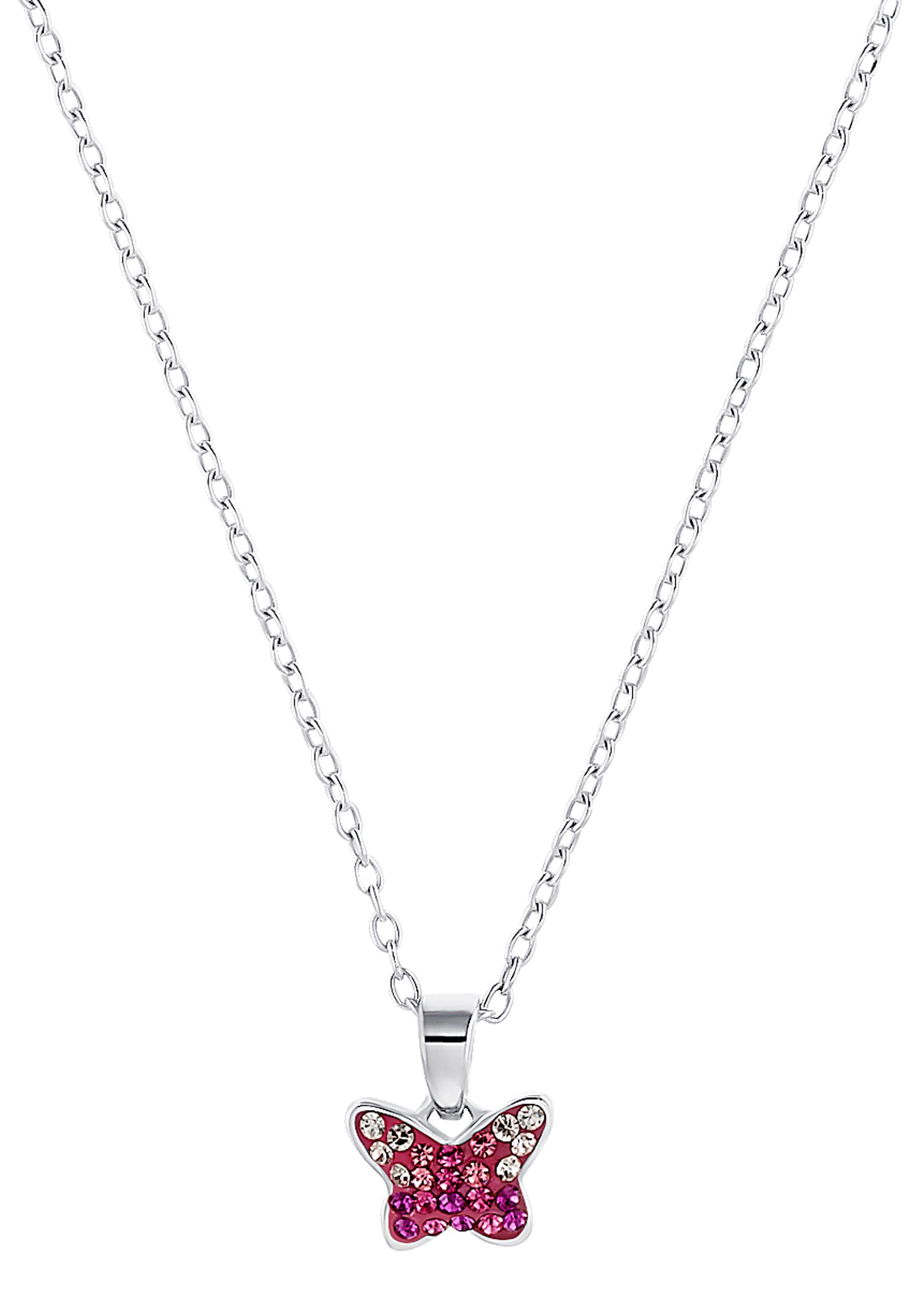 Prinzessin Lillifee Kette mit Anhänger Schmetterling, mit Preciosa Crystal