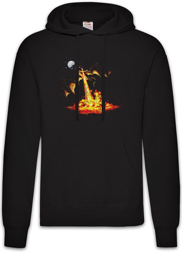 Hoodie Dragon III Herren Hoodie Drache Fantasy Tattoo Monster Drachen