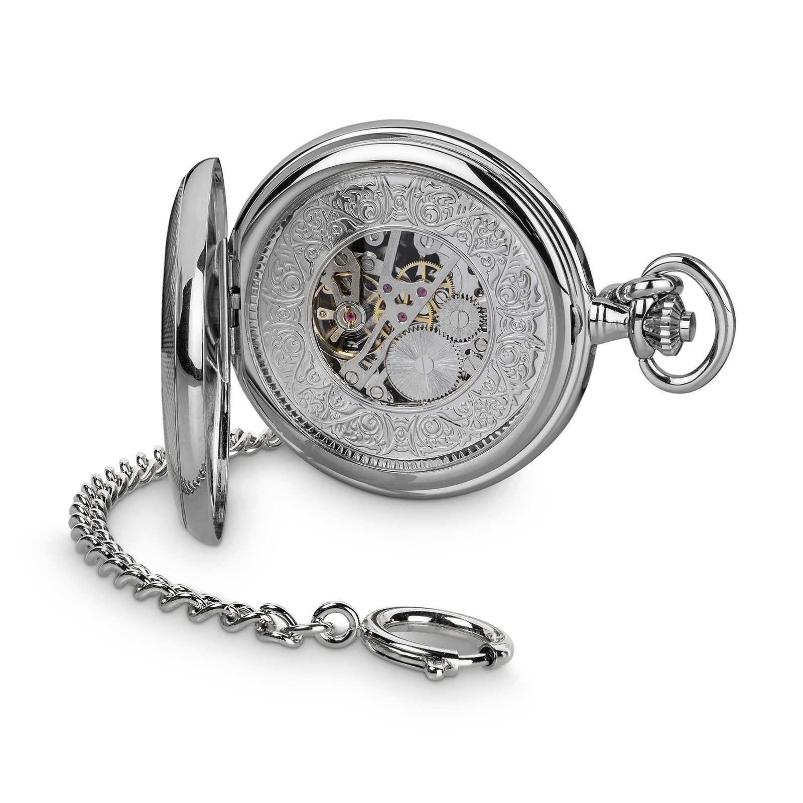 Hermann Jäckle Taschenuhr "Ettlingen" Skelett-Design, Handaufzug, günstig online kaufen