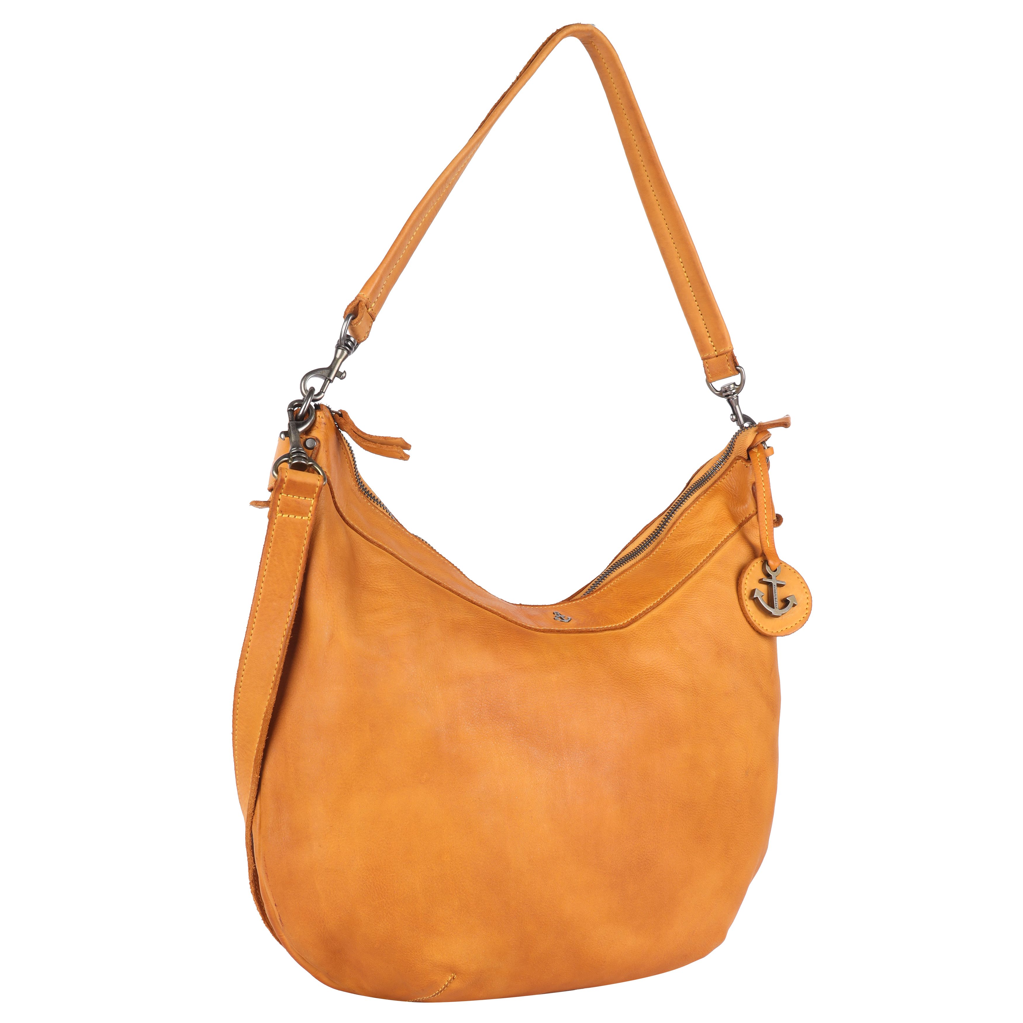 HARBOUR 2nd Hobo Amar, Umhängetasche, Damen Schultertasche, Tragetasche mit RV-Vordertasche
