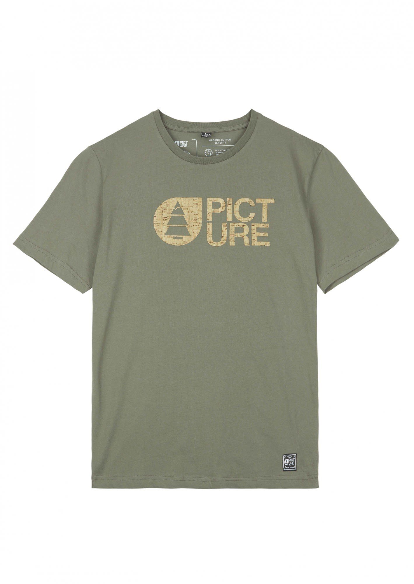 T-Shirt M (vorgängermodell) Tee Picture Cork Green Picture Dusty Basement