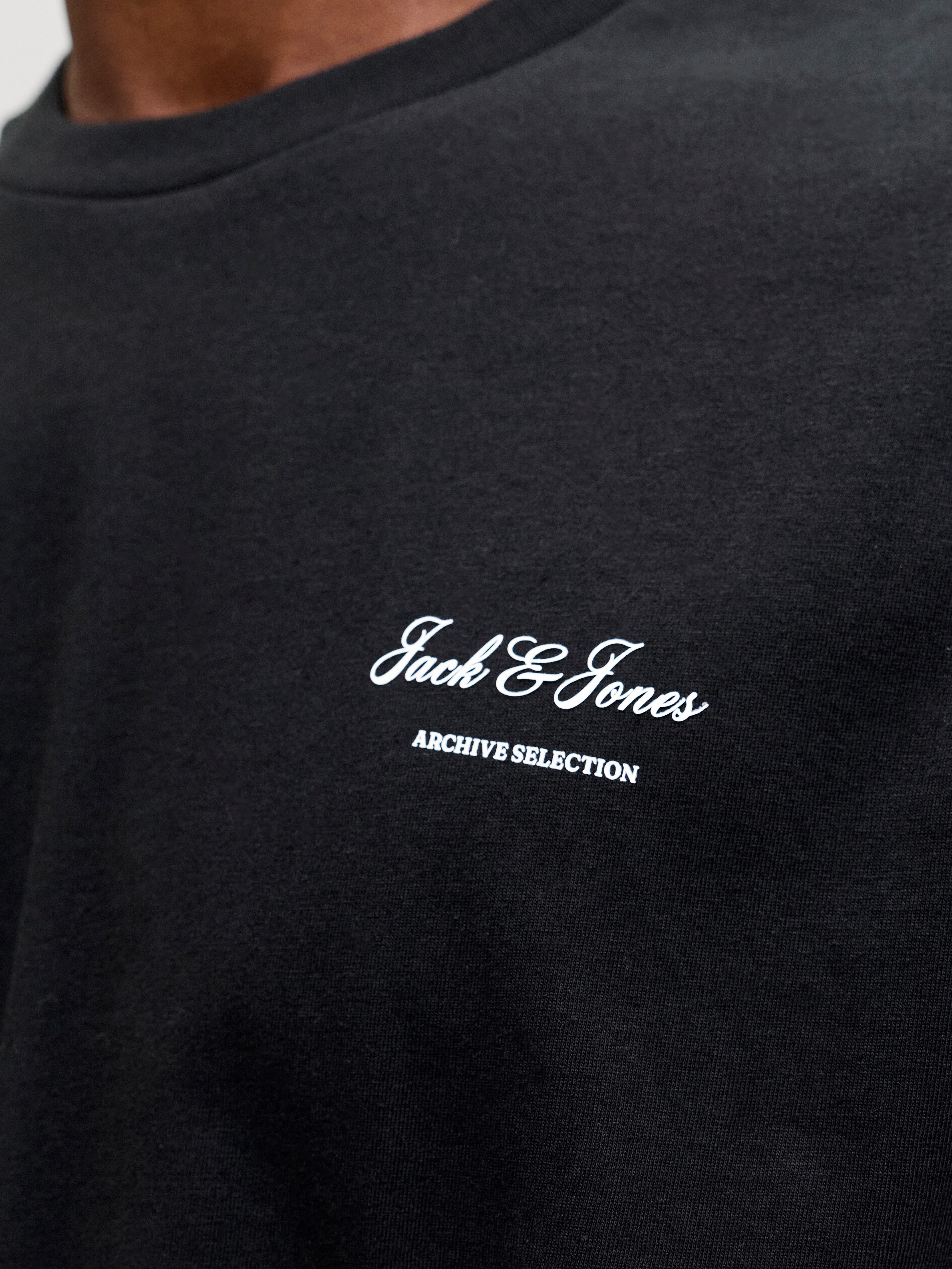 Jack & Jones PlusSize Rundhalsshirt JJEARCHIVE GRAPHIC TEE SS O-NECK PLS Baumwolle, regular fit