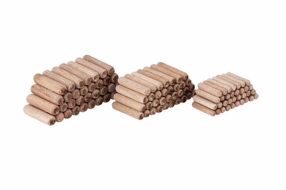 Schrauben- und Dübel-Set Wolfcraft Langholzdübel 6,0 x 30,0 mm