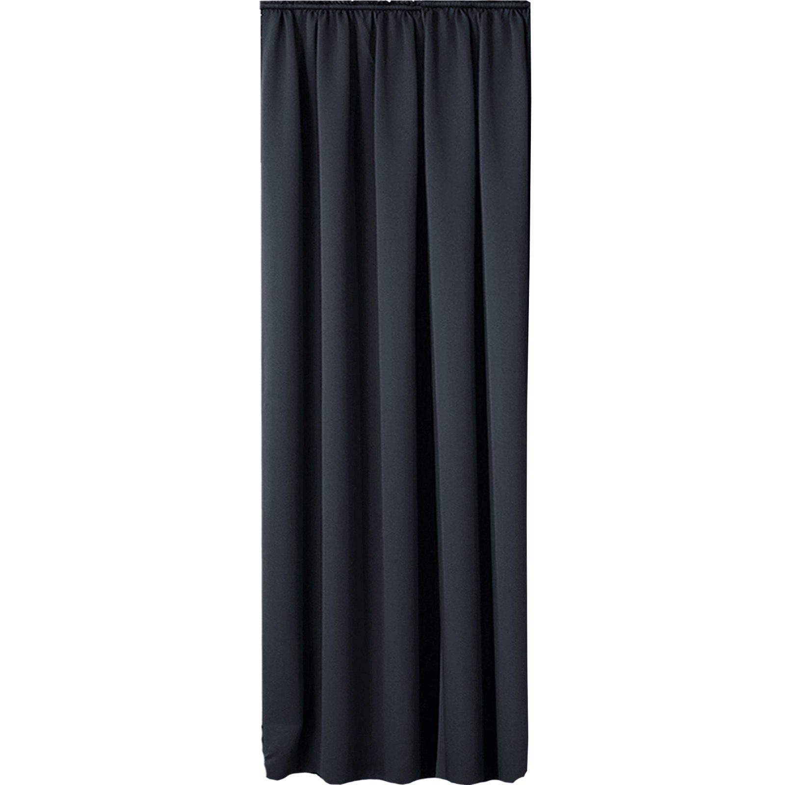 JEMIDI Gardine Vorhang blickdicht, 140x245cm, Kräuselband, günstig online kaufen