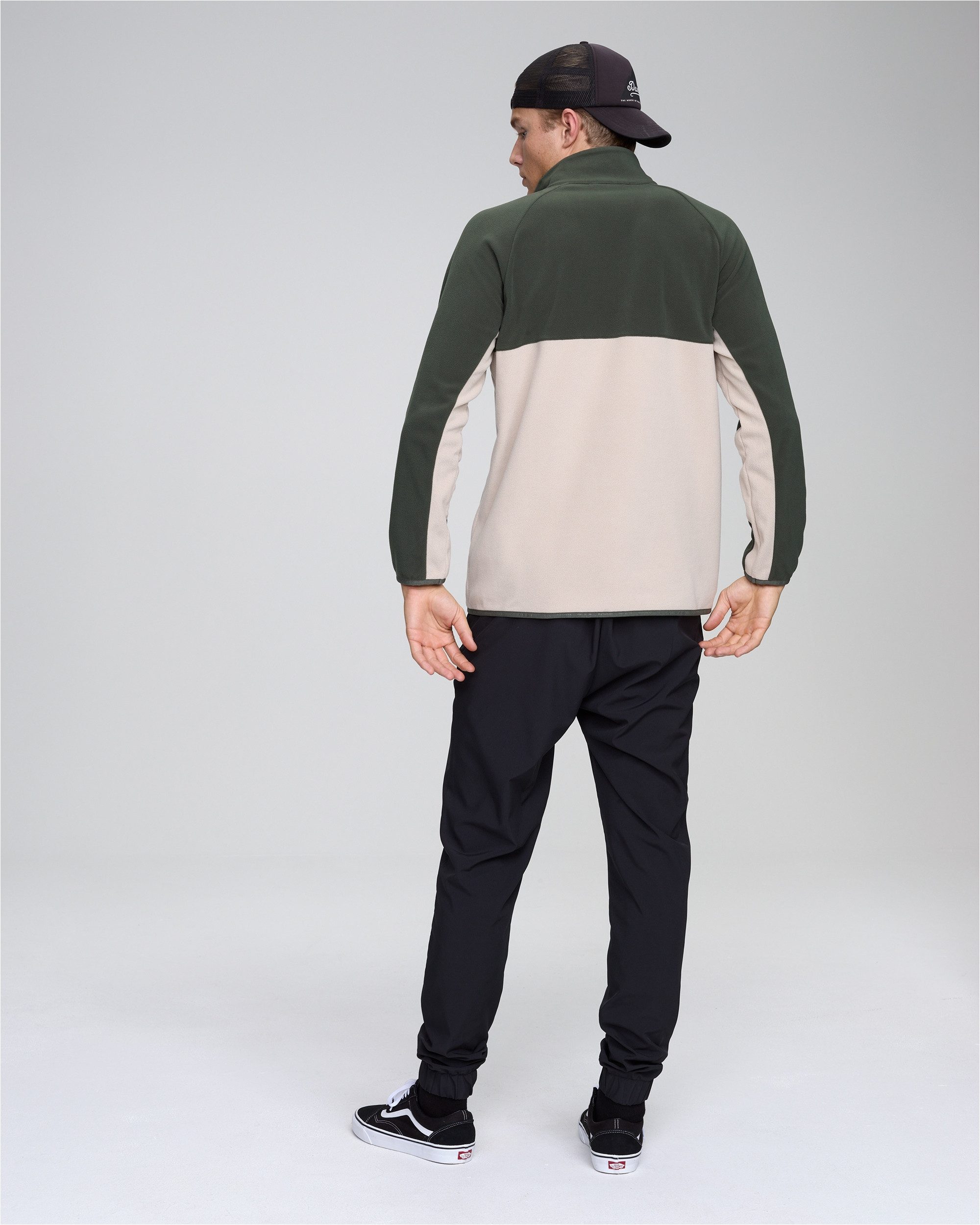 BULA Fleeceshirt Cruiser mit Raglanärmeln und praktischen Taschen