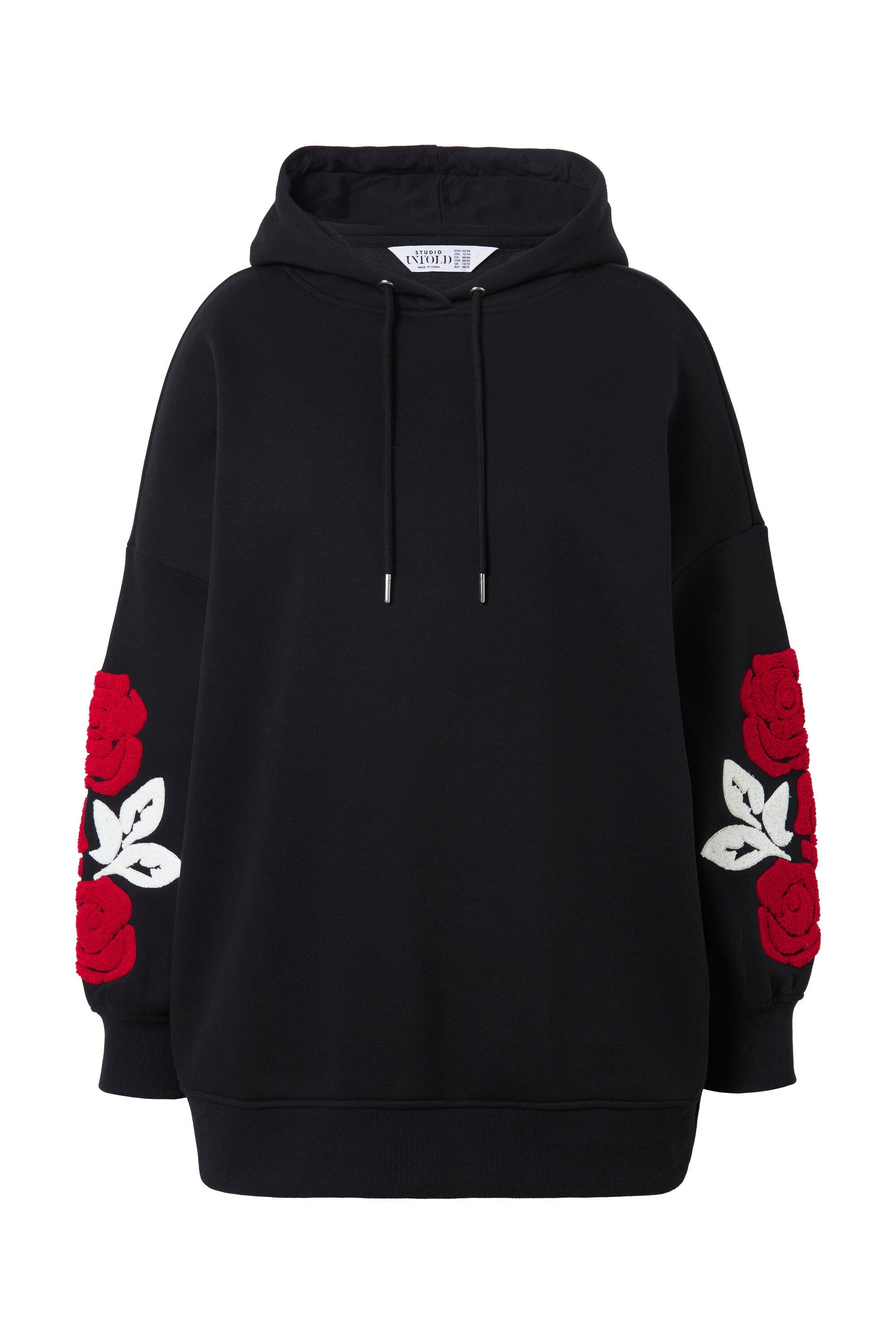 Studio Untold Sweatshirt Hoodie very oversized Towelprint Rosen günstig online kaufen