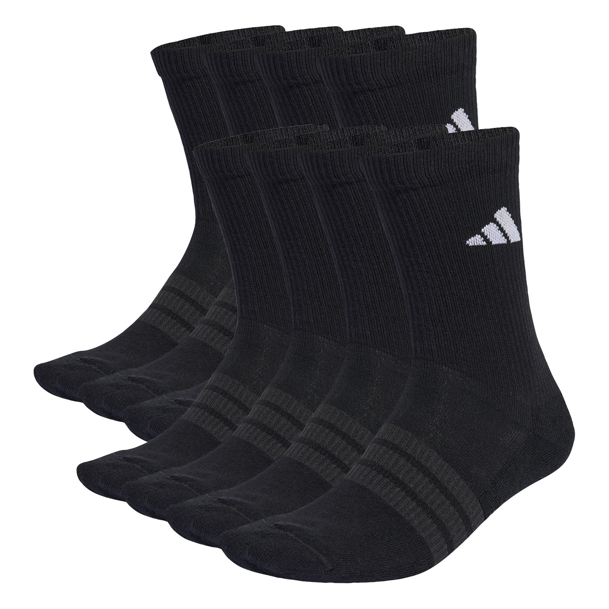 adidas Performance Sportsocken ESSENTIALS CREW SOCK, GEDÄMPFT, 10 PARA (1-Paar)
