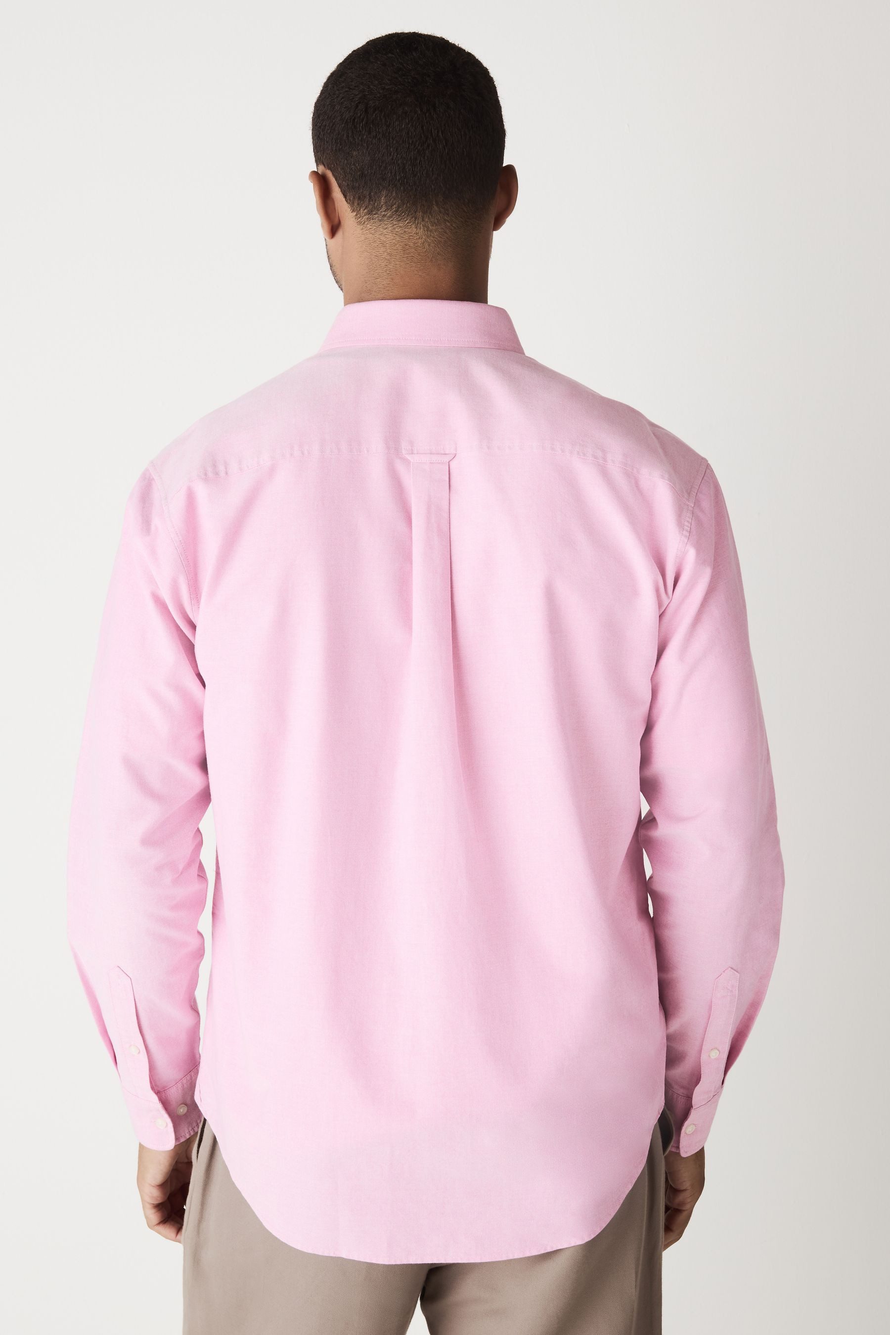 Next Langarmhemd Regular Fit Oxford-Langarmhemd (1-tlg) günstig online kaufen