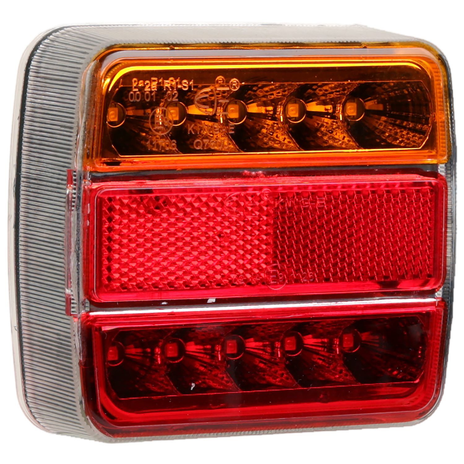 Diedrich Filmer GmbH Anhänger-Rückleuchte Universal LED Anhänger-Rückleuchte Heckleuchte, LED, Links oder Rechts Blinker Bremslicht Schlusslicht Reflektor etc