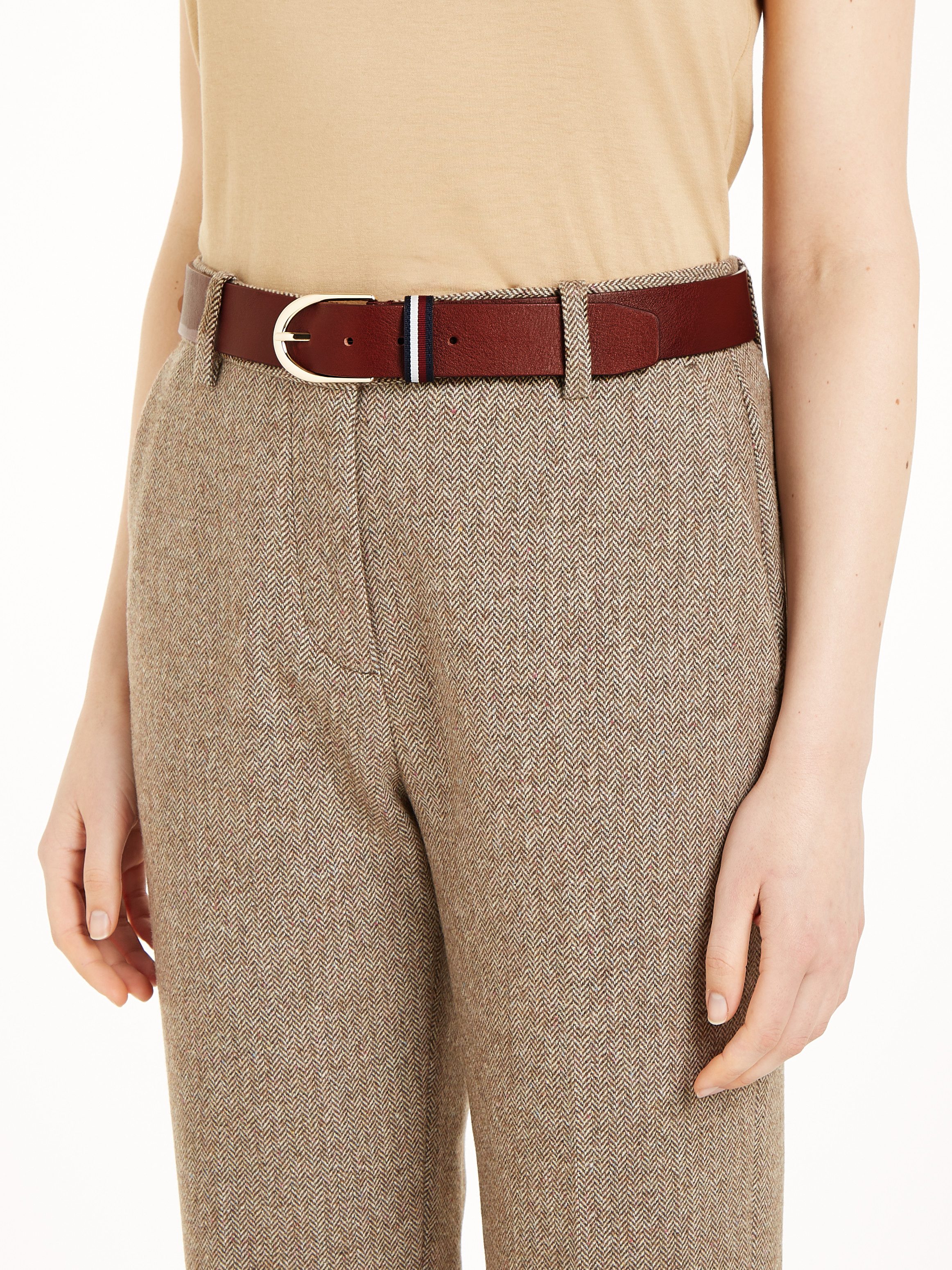 Tommy Hilfiger Ledergürtel TH CORP CASUAL günstig online kaufen