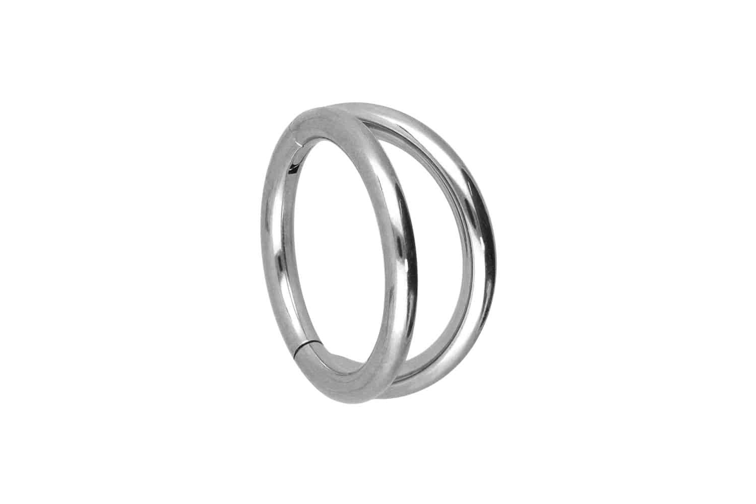 Nasenpiercing Chirurgenstahl Segmentring Clicker 2 RINGE Ohrpiercing Septum Nase