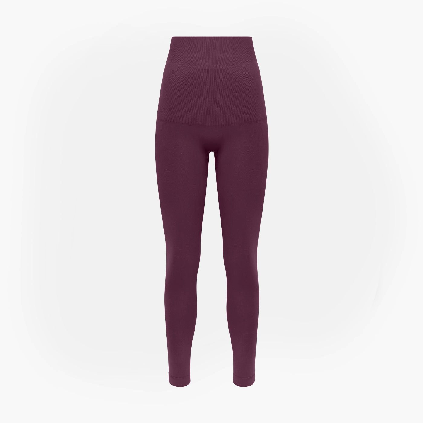 Shapingleggings Seamless Shaping Leggings-Burgundy-L