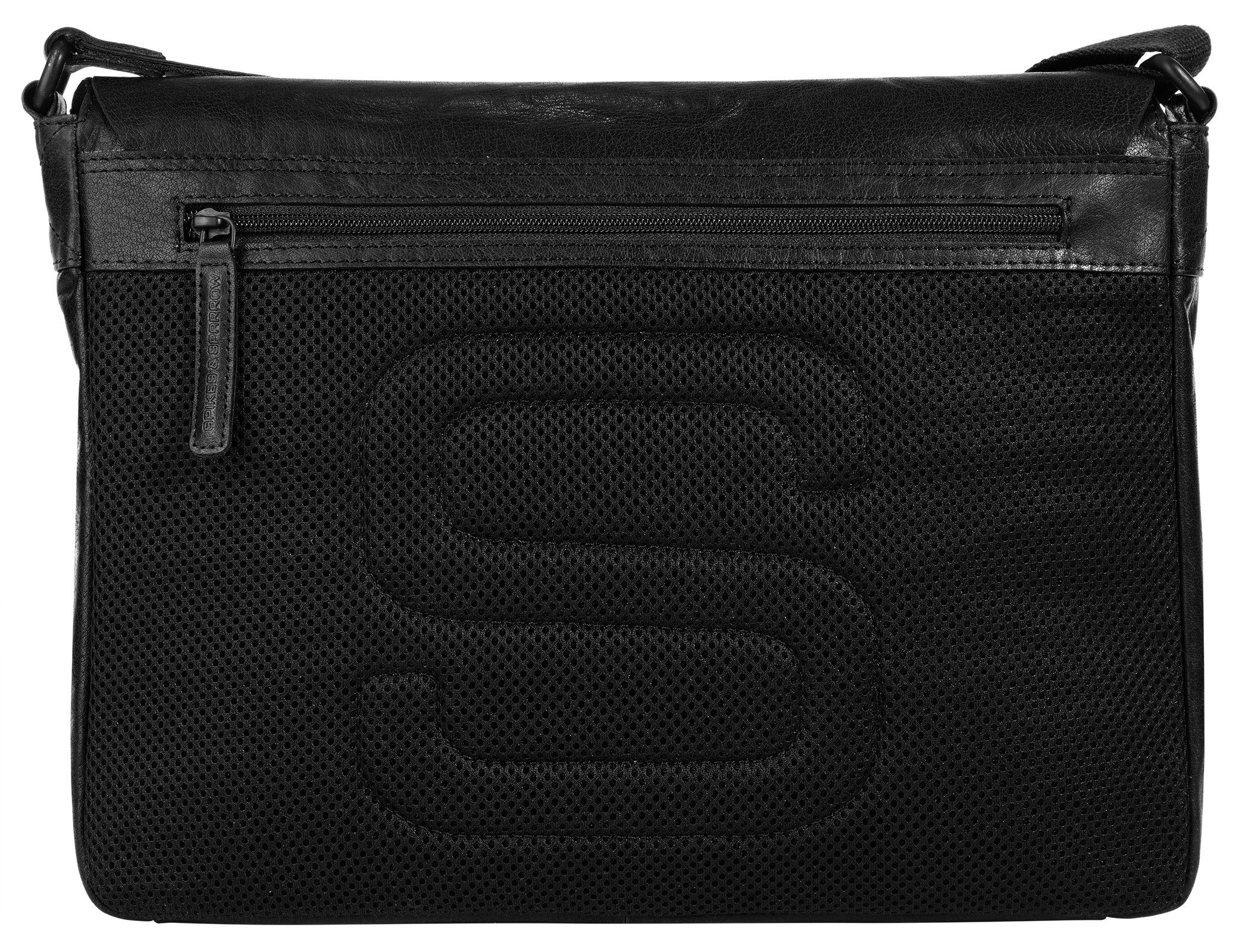 Spikes & Sparrow Messenger Bag, echt Leder