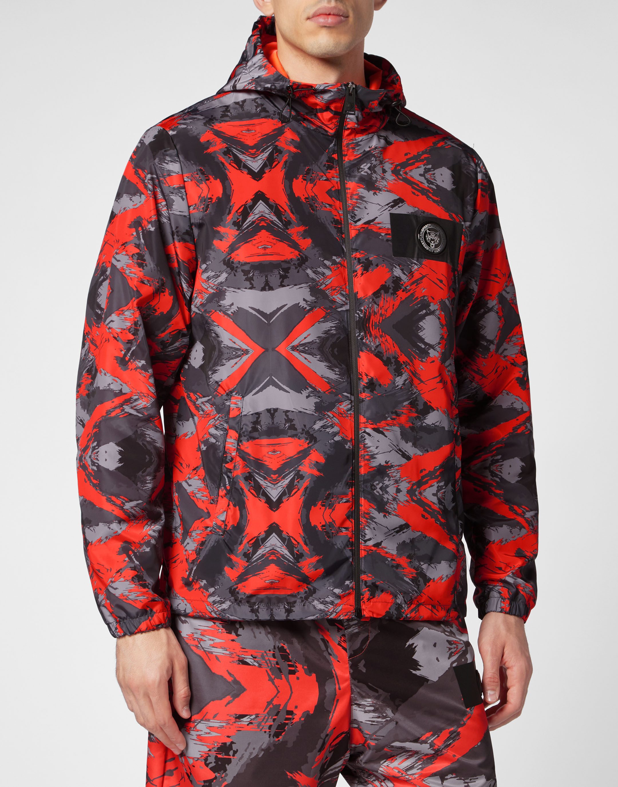 PLEIN SPORT Windbreaker Camouflage