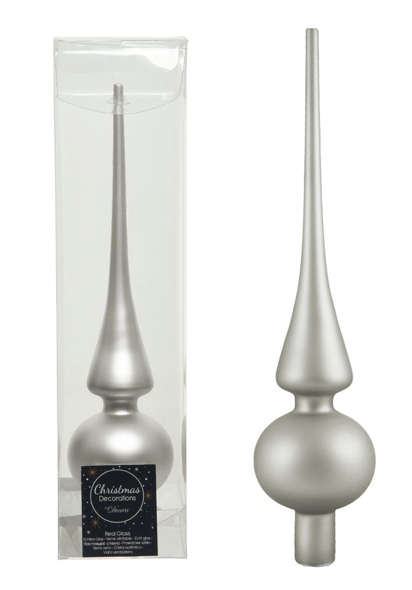 JACK Christbaumspitze Christbaumspitze Echt Glas 26 x 6 cm Matt Glanz Weihn günstig online kaufen
