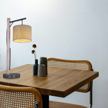 Globo Tischleuchte Tischleuchte Wohnzimmer mit Schalter Tischlampe Schlafzimmer Flur