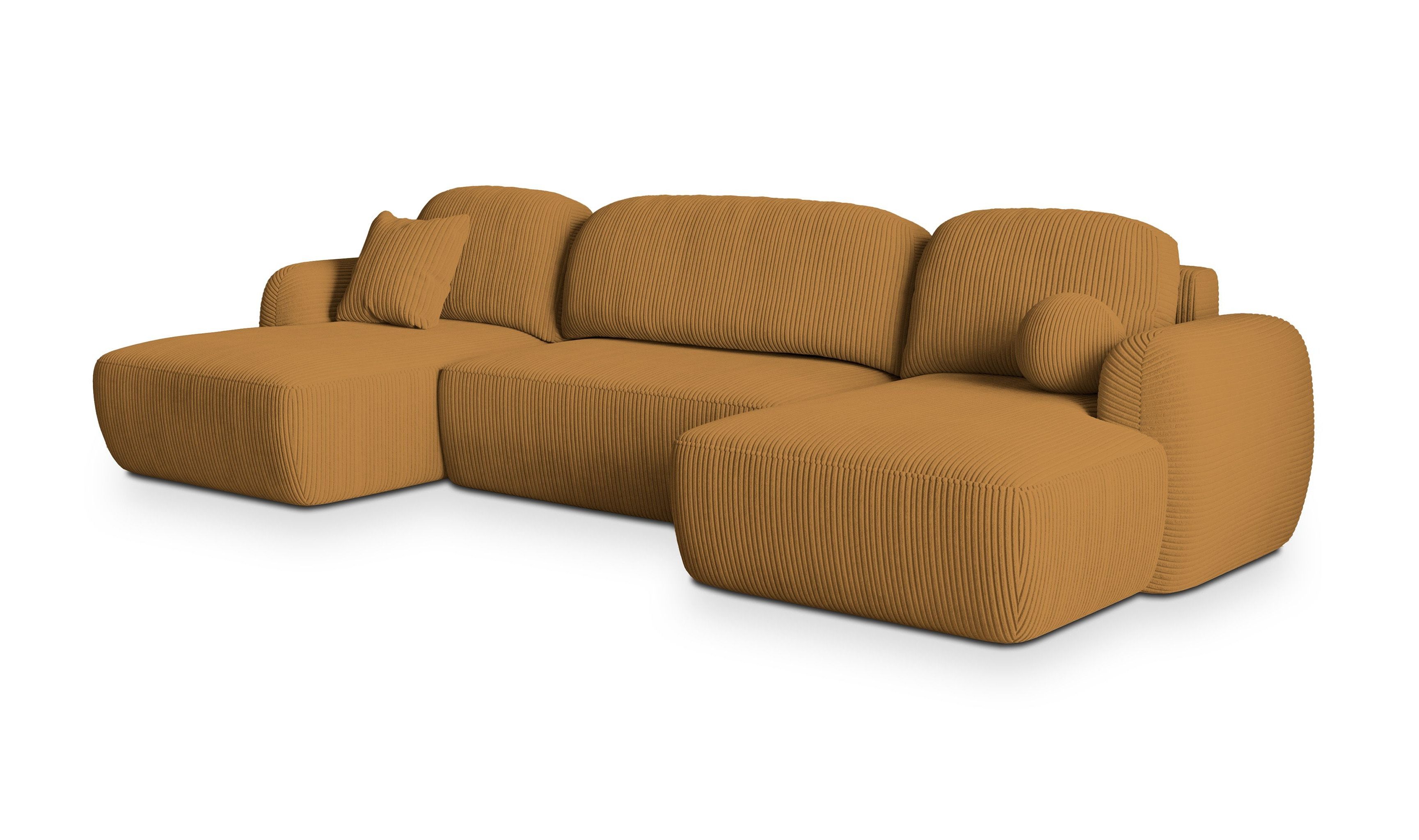 Masseno Ecksofa SAVONA mit Schlaffunktion U-Form, günstig online kaufen