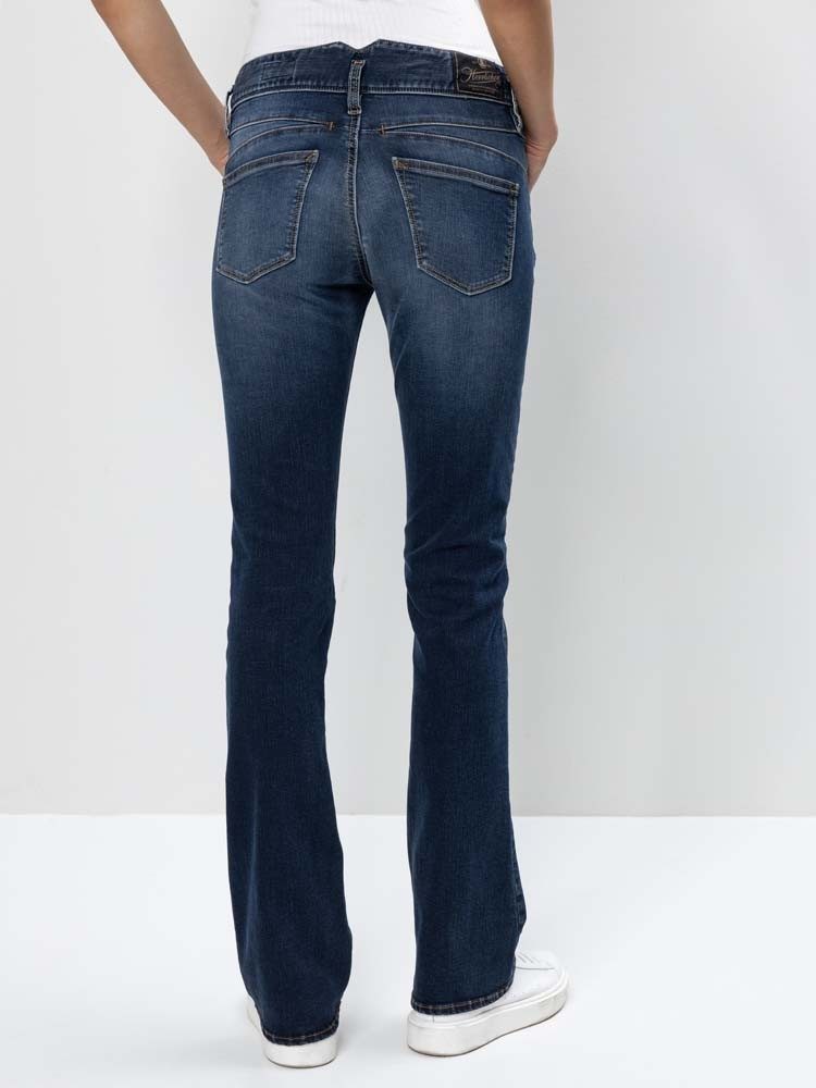 Herrlicher Bootcut-Jeans Pearl Cropped Reused Denim günstig online kaufen