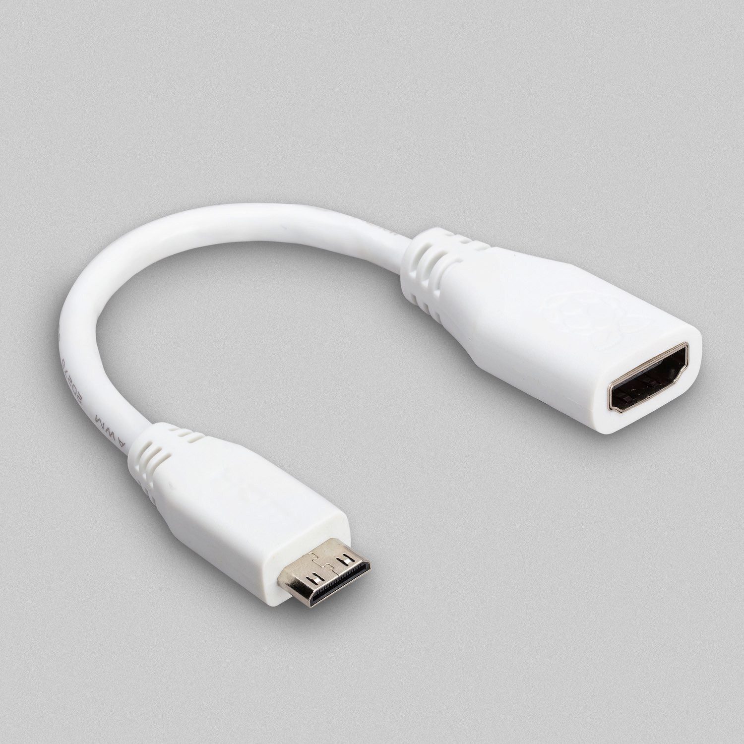offizielles Raspberry Pi Zero Mini HDMI Adapterkabel C-Stecker - HDMI-Adapter
