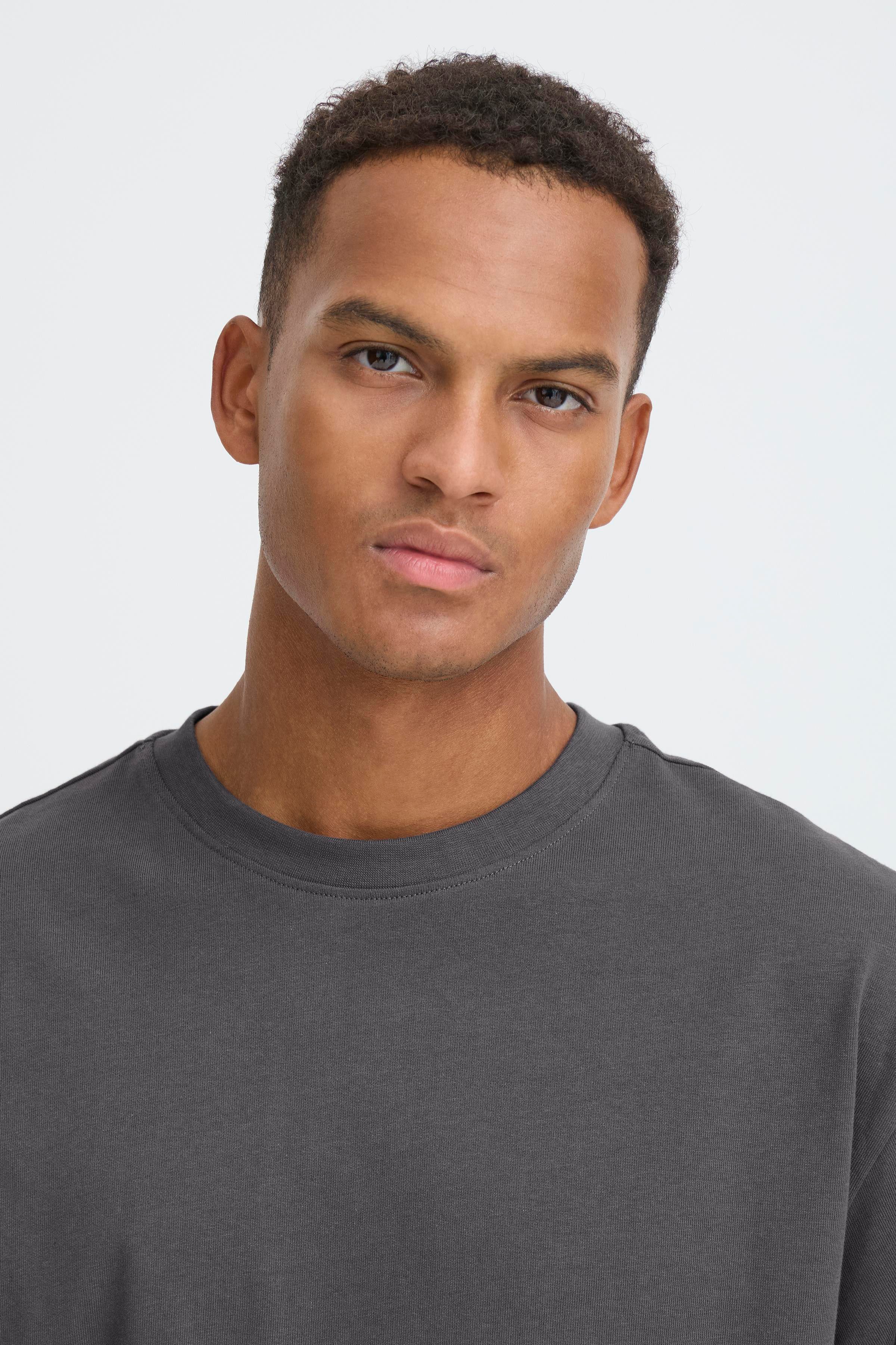 Blend Rundhalsshirt BHFISHER OVERSIZE TEE Baumwolle, relaxed fit