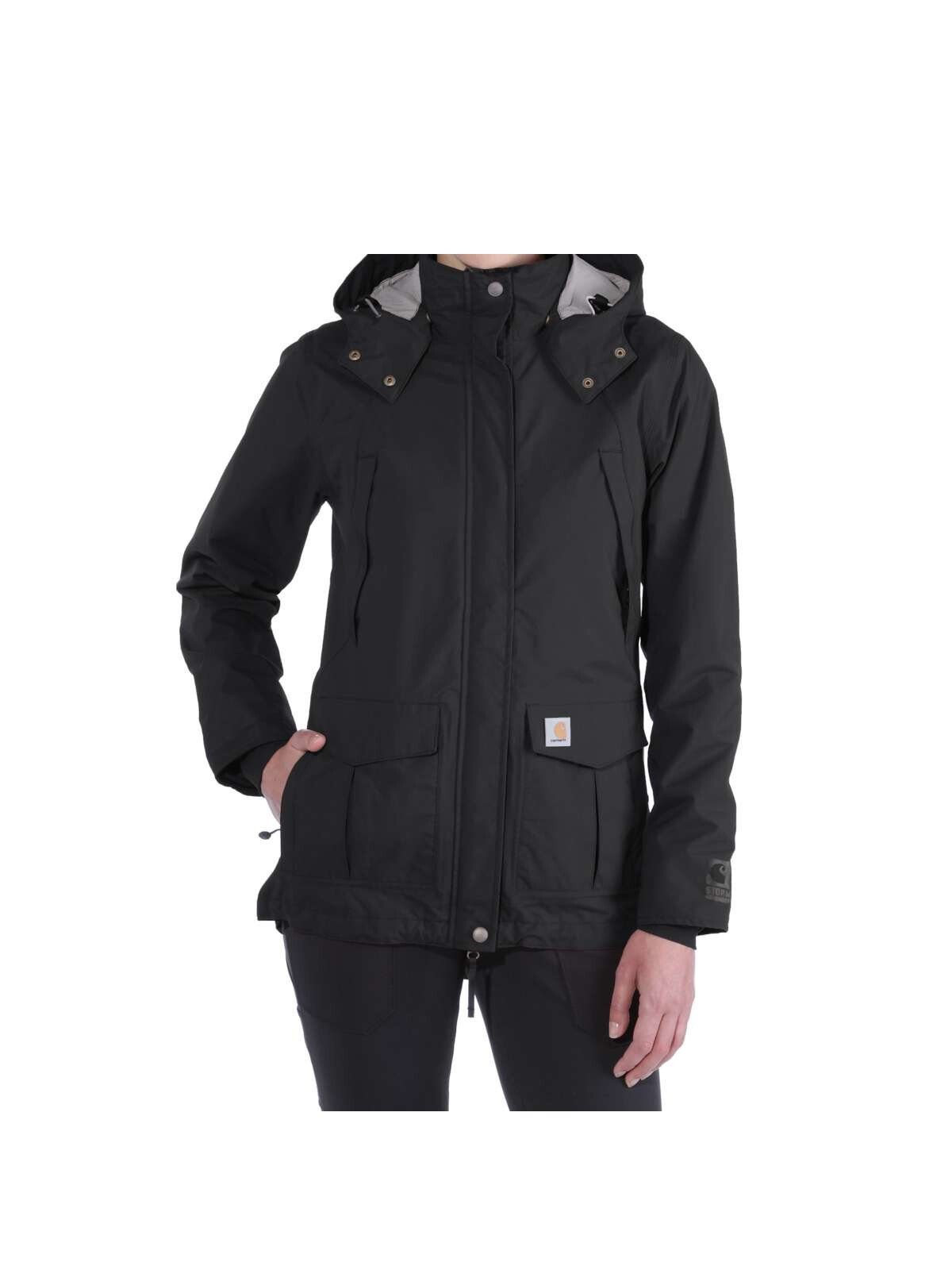 Carhartt Parka Carhartt Jacke Shoreline Schwarz
