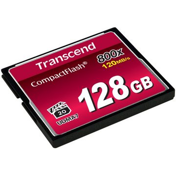 Transcend CompactFlash 800 128 GB Speicherkarte