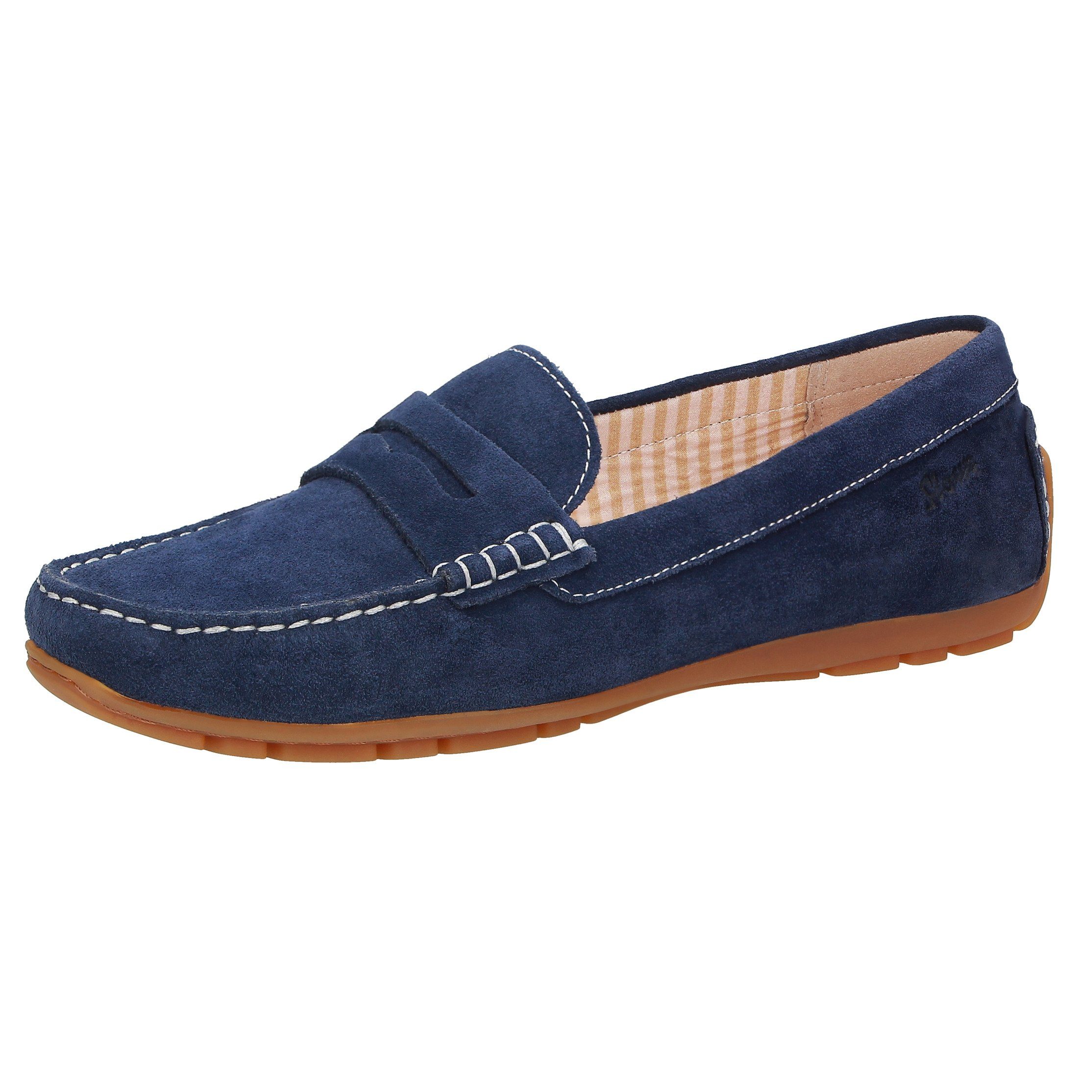 SIOUX Carmona-700 Slipper dunkelblau