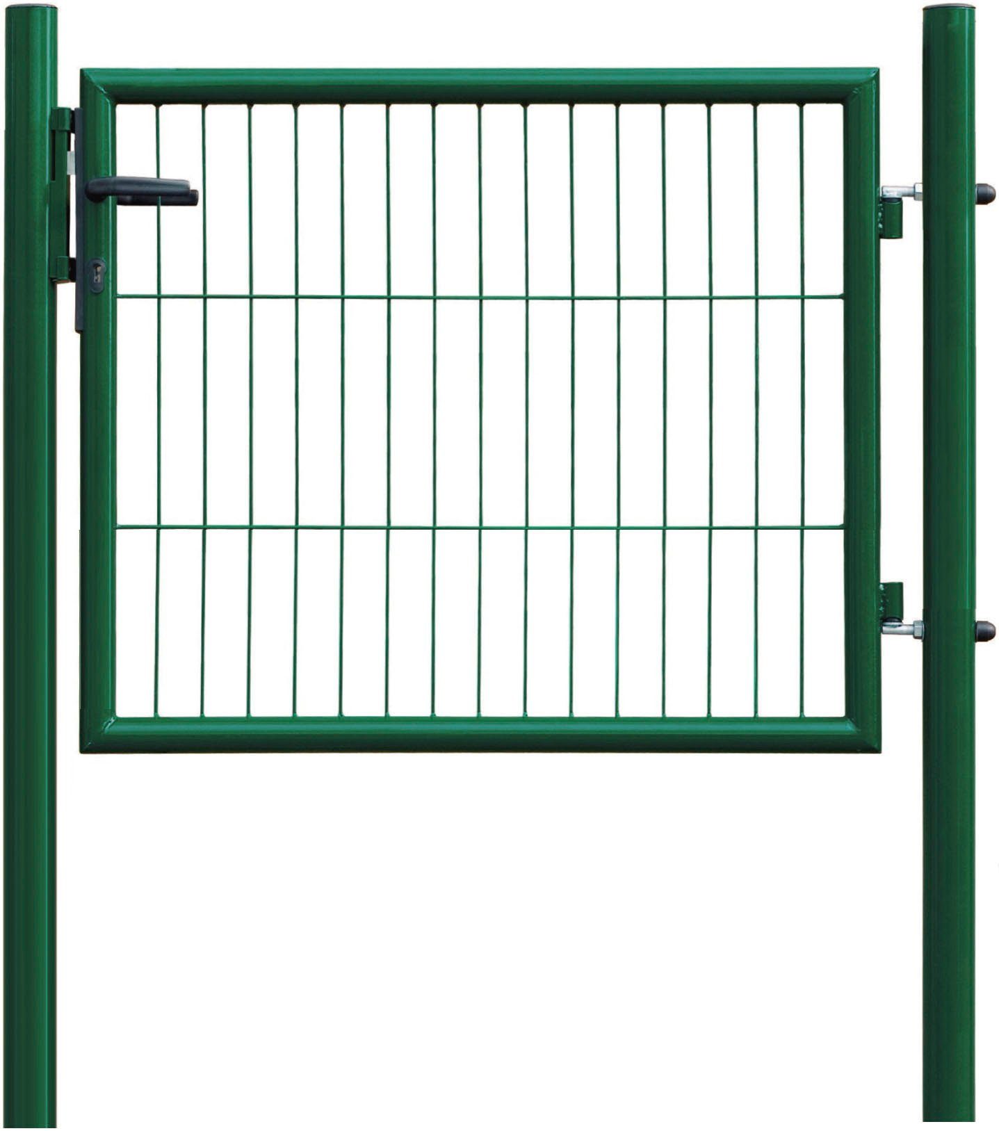 GARDEN 'N' MORE Zauneinzeltür Einzeltor Standard, (Set), 75 cm hoch, grün
