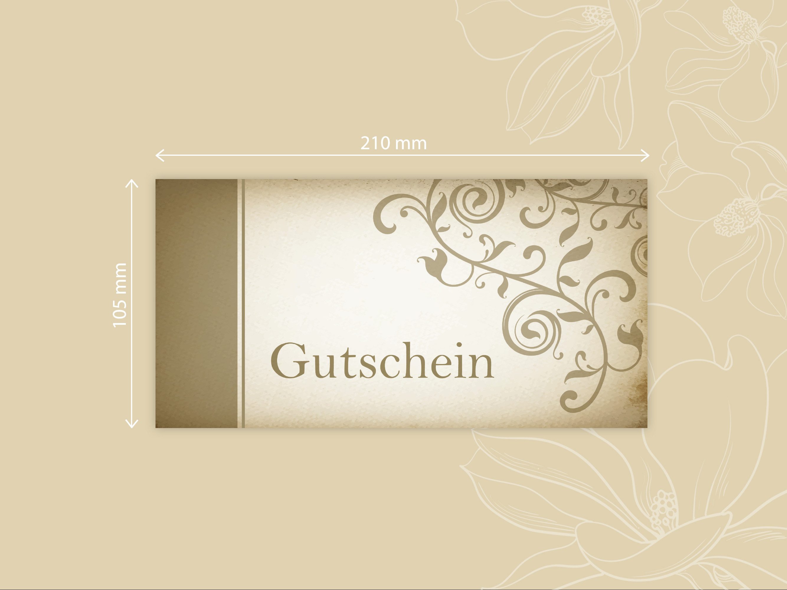 LIMONIA Geschenkkarte Gutschein Geschenkgutschein zum Ausfüllen für Spa Beauty Wellness, Geschenkgutscheine mit vorgedruckten Feldern zum Ausfüllen
