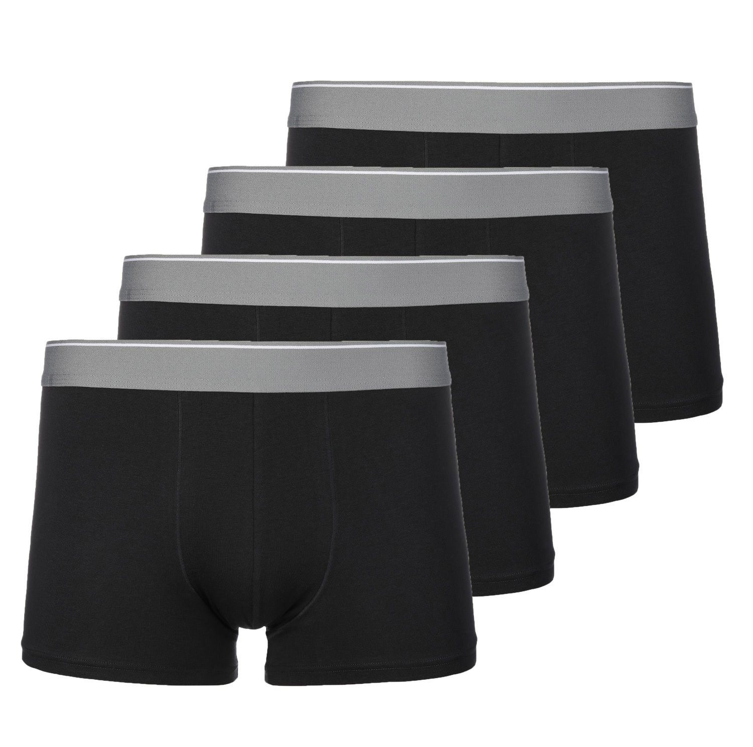 Skiny Boxershorts Herren Pants eng anliegend (4-St) Klassisches Design