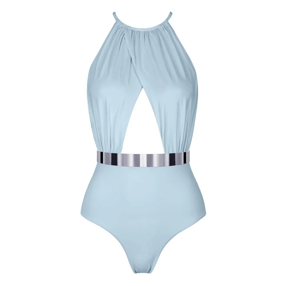 SEA ME SWIM Badeanzug BARBADOS Studio Edition Swimsuit - light blue