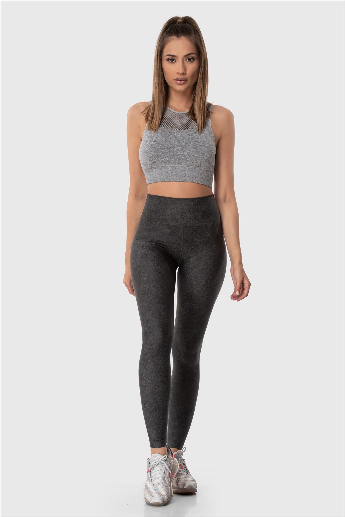 Superstacy Leggings Leggings im Leder-Look