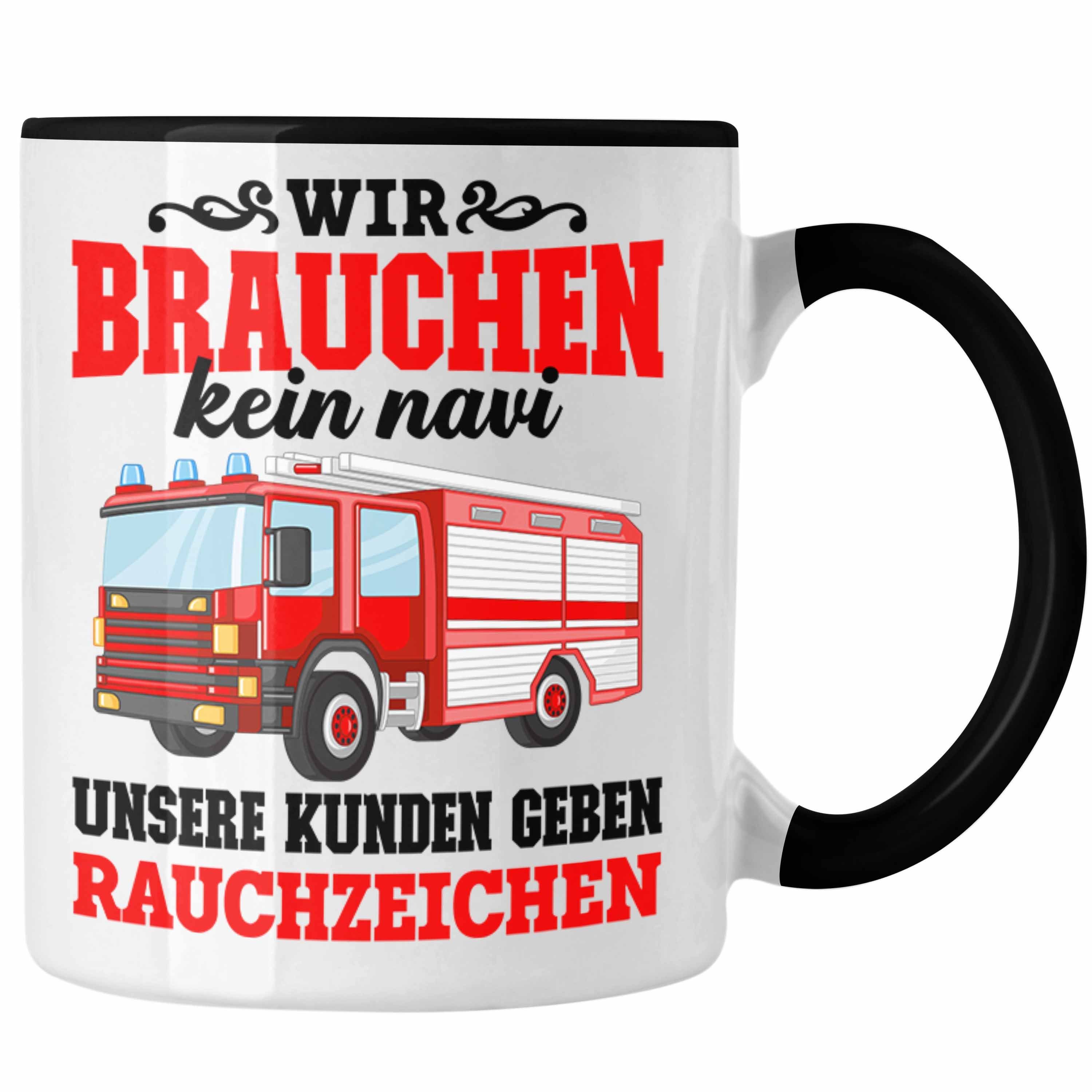Trendation Tasse Trendation - Feuerwehr Tasse Geschenk Feuerwehrgeschenkartikel Mann Mä