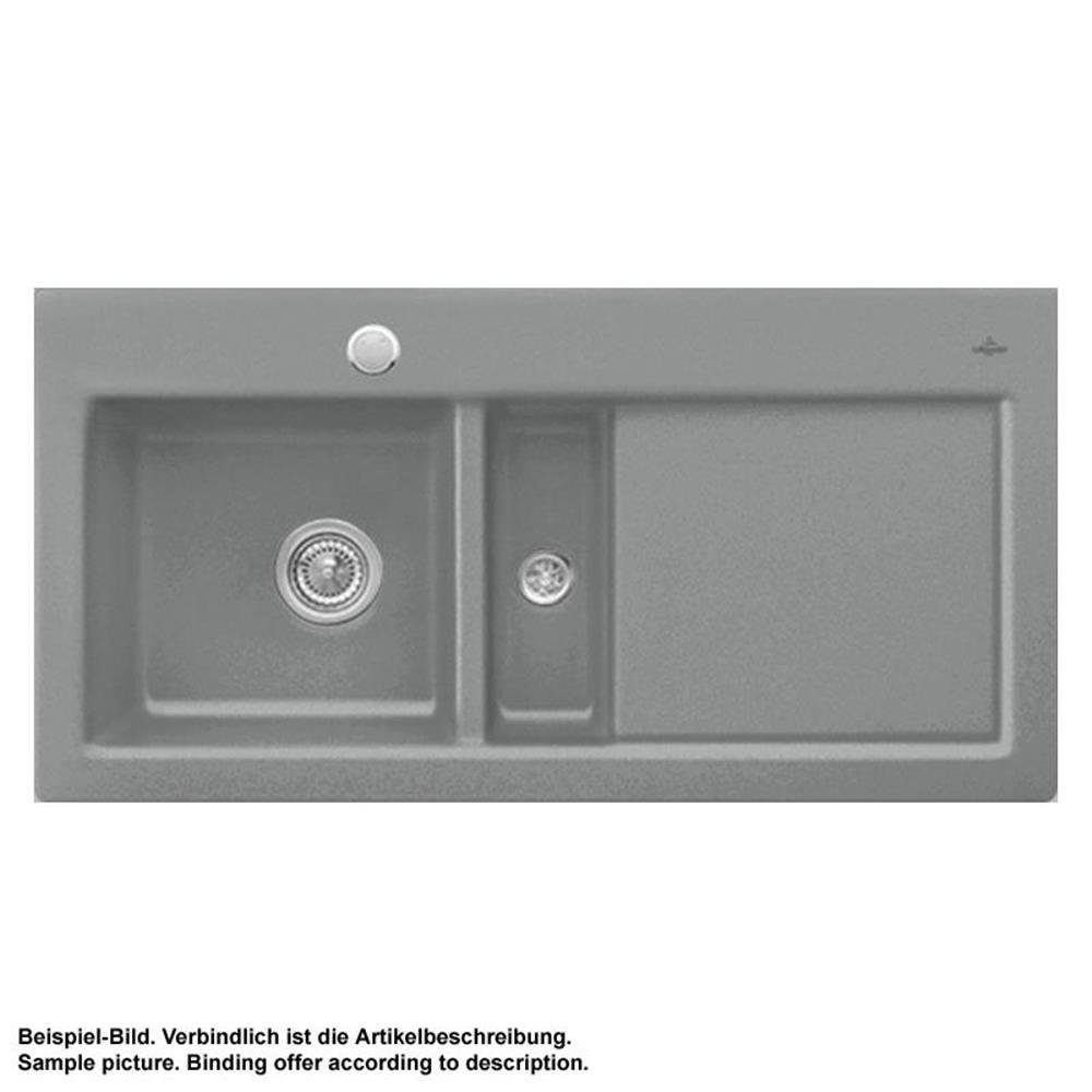 & Classicline Subway Becken Einbauspüle cm Villeroy Boch 100/51 Boch 60 Küchenspüle links, Villeroy & SL Stone