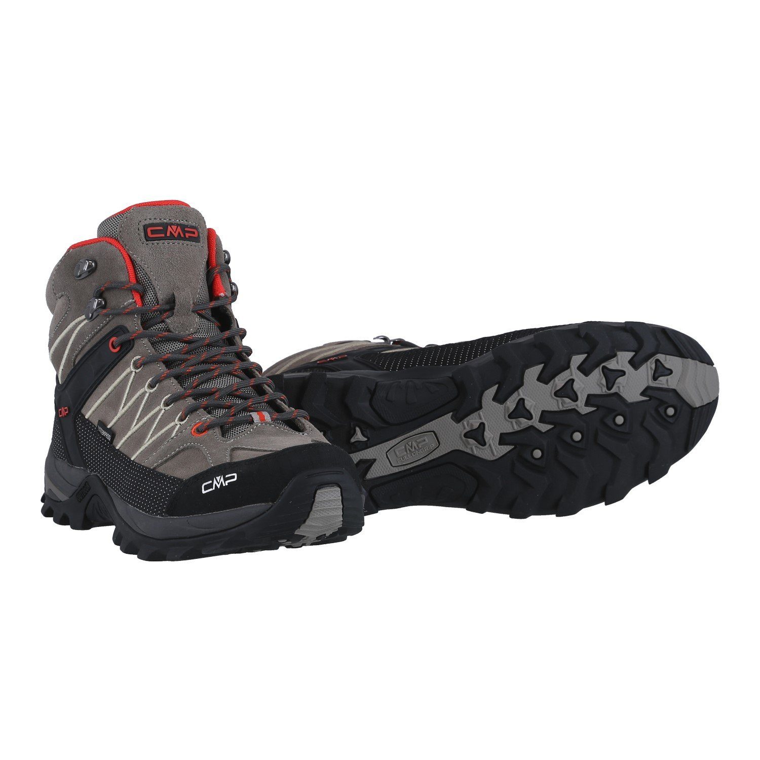 CMP Rigel Mid Trekking WP (wasserdicht) desertbeige/grau Herren Wanderschuh