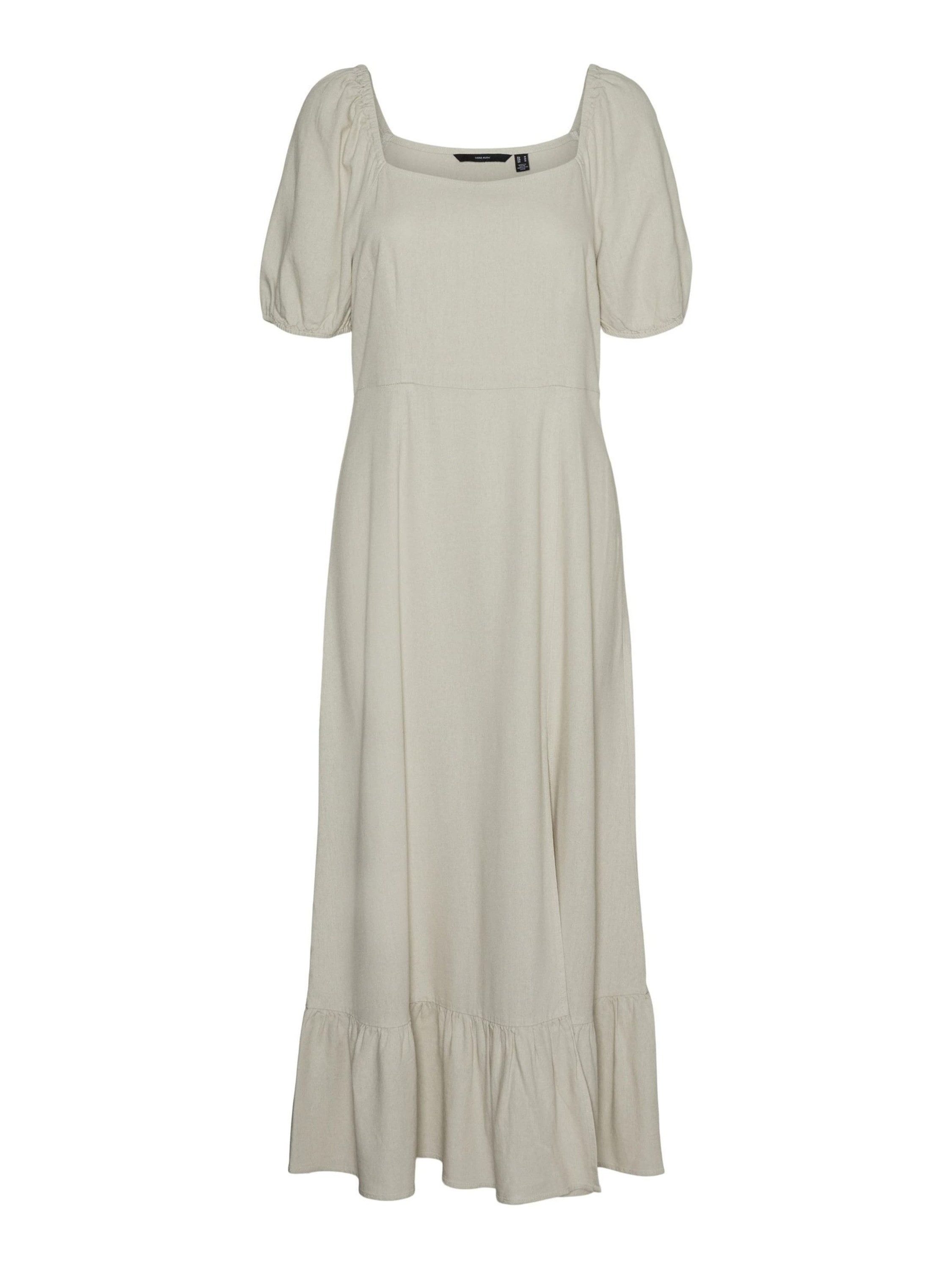 Vero Moda Sommerkleid MY MILO (1-tlg) Drapiert/gerafft