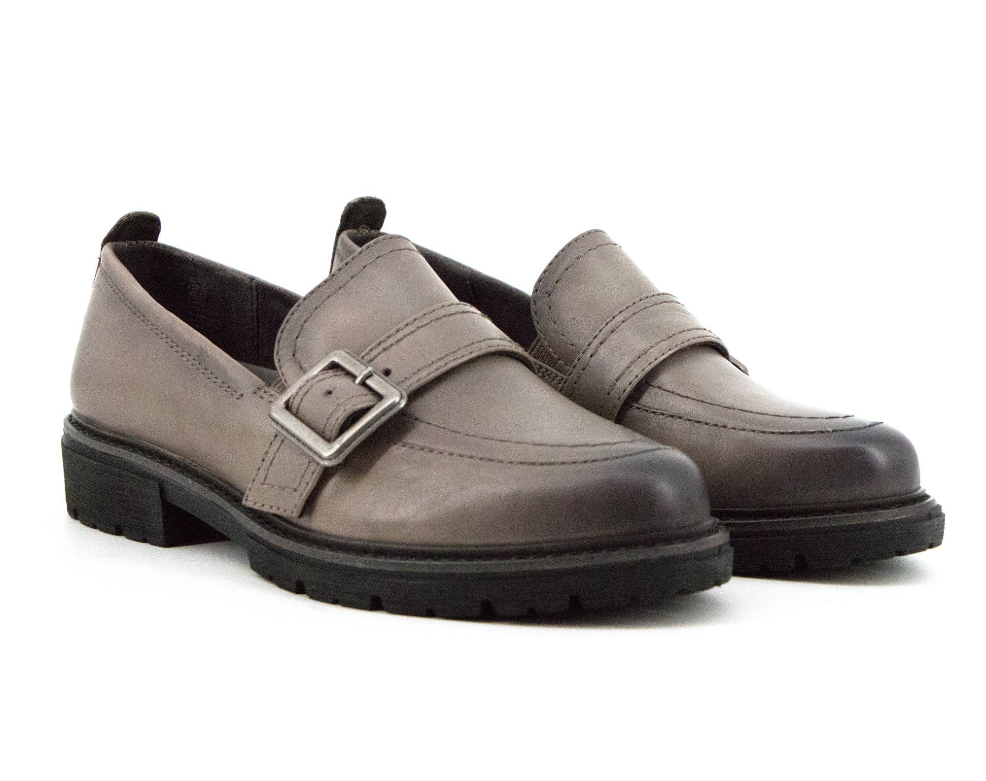 Jana Jana Damen Slipper Nappa light grey - 8-24703-27-205 Slipper günstig online kaufen
