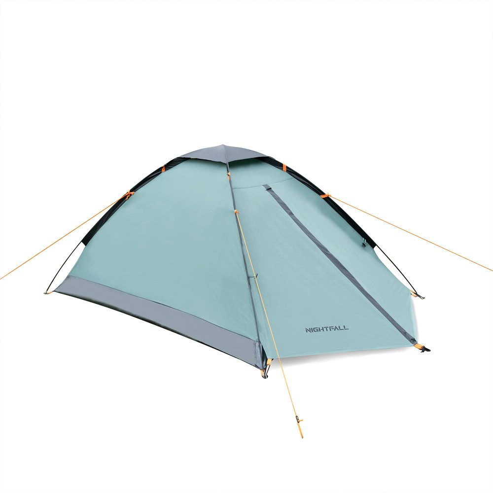 NILS CAMP Tunnelzelt Kuppelzelt Trekkingzelt, Personen: 2 (Spar-Set, 1 tlg., 265 x 150 cm wasserdicht), wasserdicht, leicht, Moskitonetz, UV-Schutz