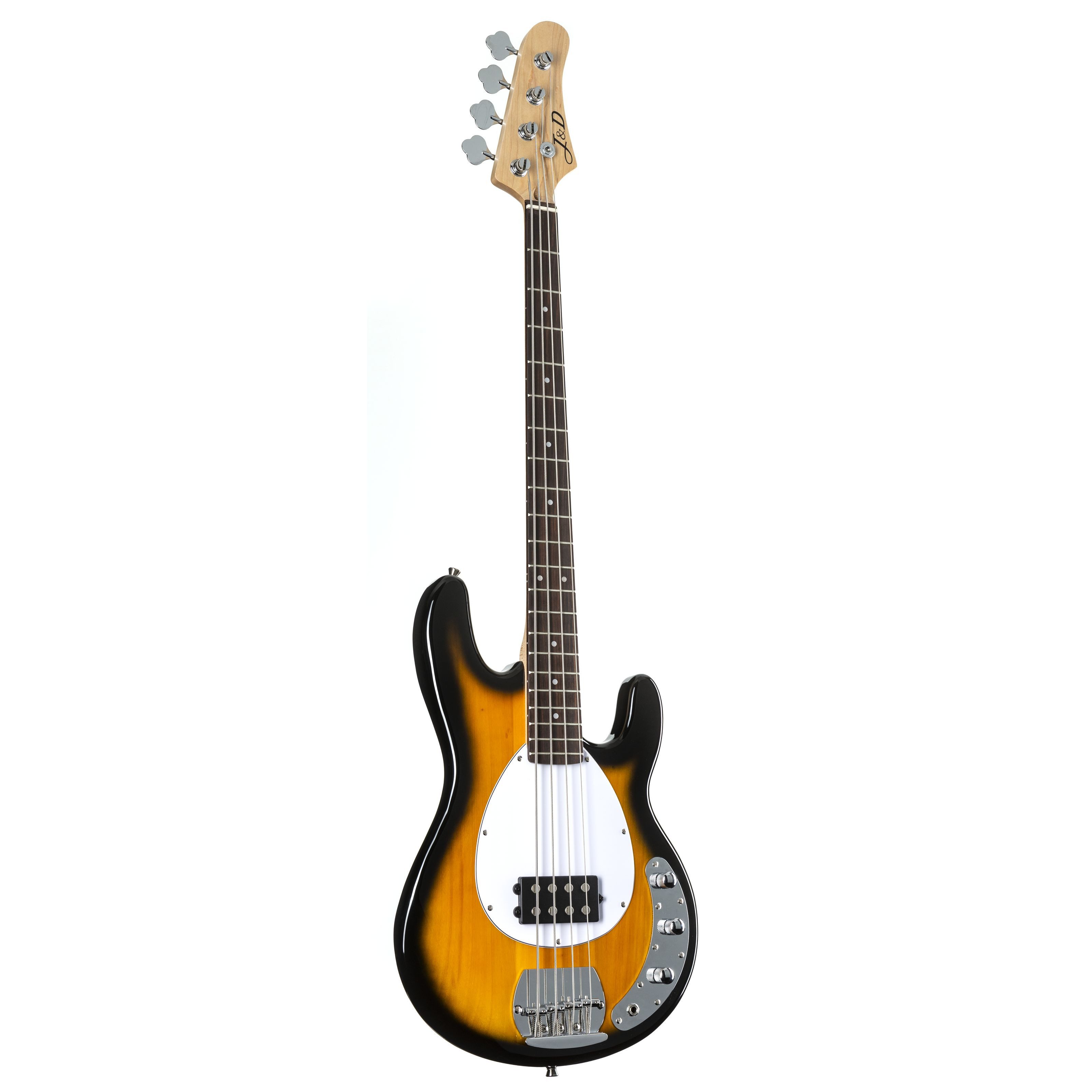 J & D E-Bass, E-Bässe, 4-Saiter E-Bässe, MMB II Bass Vintage Sunburst - E-Bass