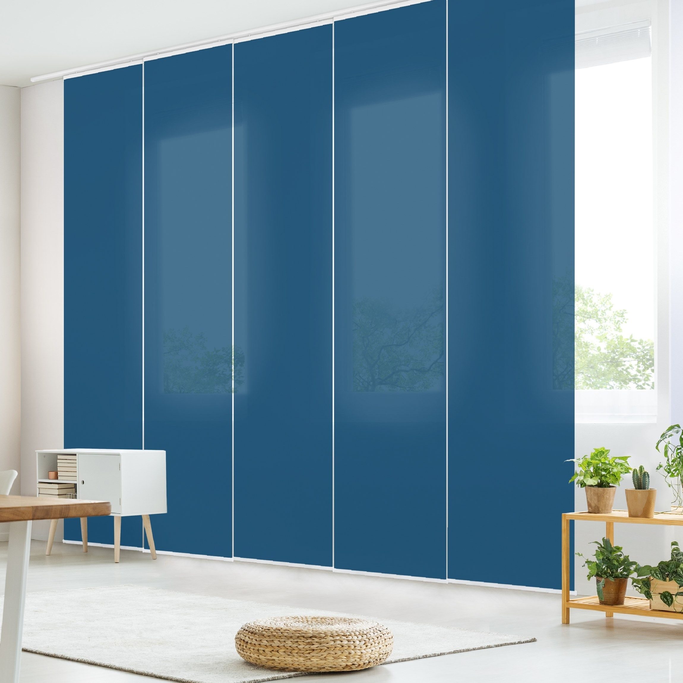Bilderdepot24 Schiebegardine modern Flächenvorhang blickdicht Preussisch günstig online kaufen