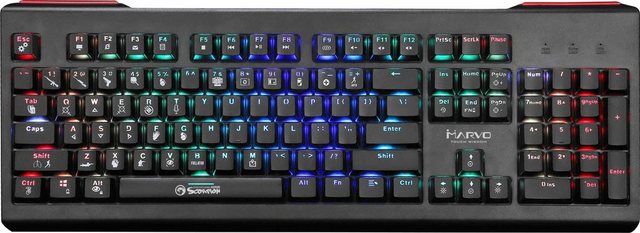 MARVO »KG959G (mechanisch, N Key Rollover, Anti Ghosting, Outema Red Switches, RGB)« Gaming Tastatur  - Onlineshop OTTO