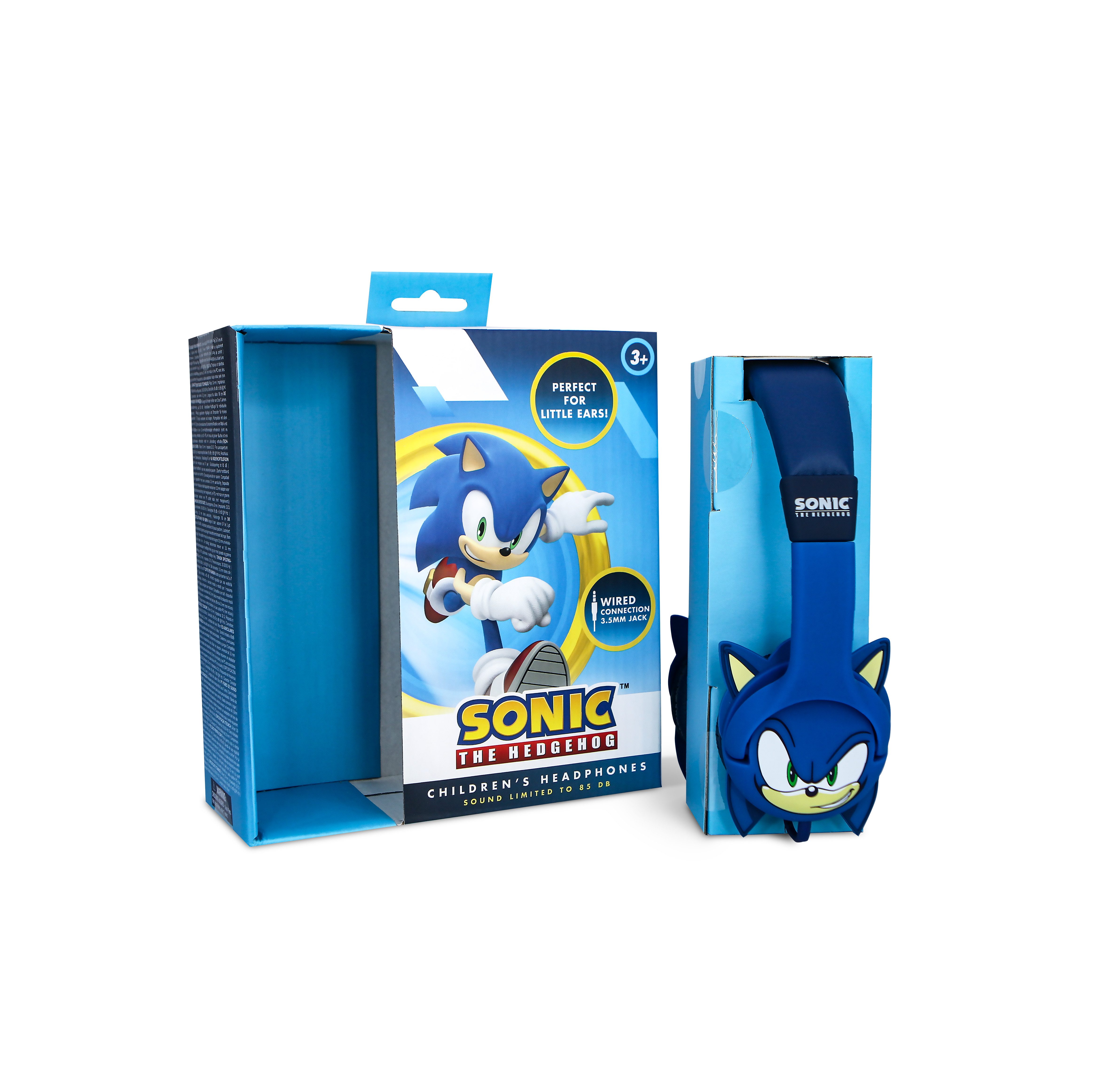 OTL Sonic the Hedgehog Kopfhörer für Kinder Kinder-Kopfhörer (kindgerechte Lautstärkebegrenzung) – Bild 5 von 5