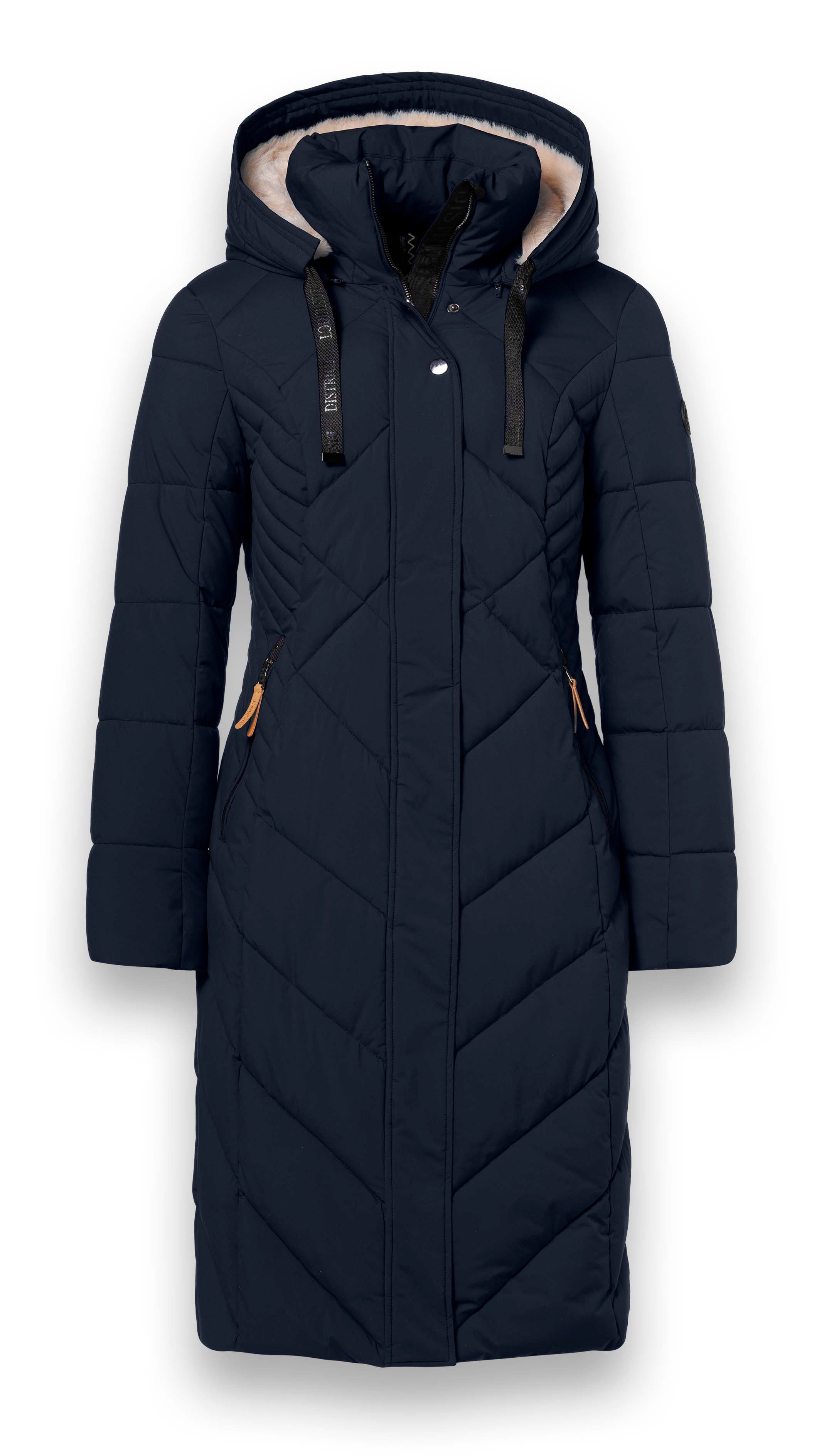 District Steppmantel Corvara (wasserabweisend, warm) navyblau Damen günstig online kaufen