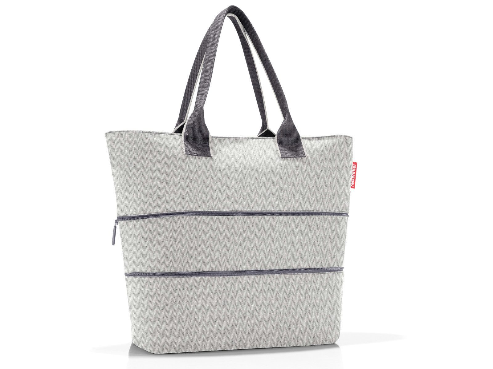 REISENTHEL® Einkaufsshopper shopper e1 herringbone grey, günstig online kaufen