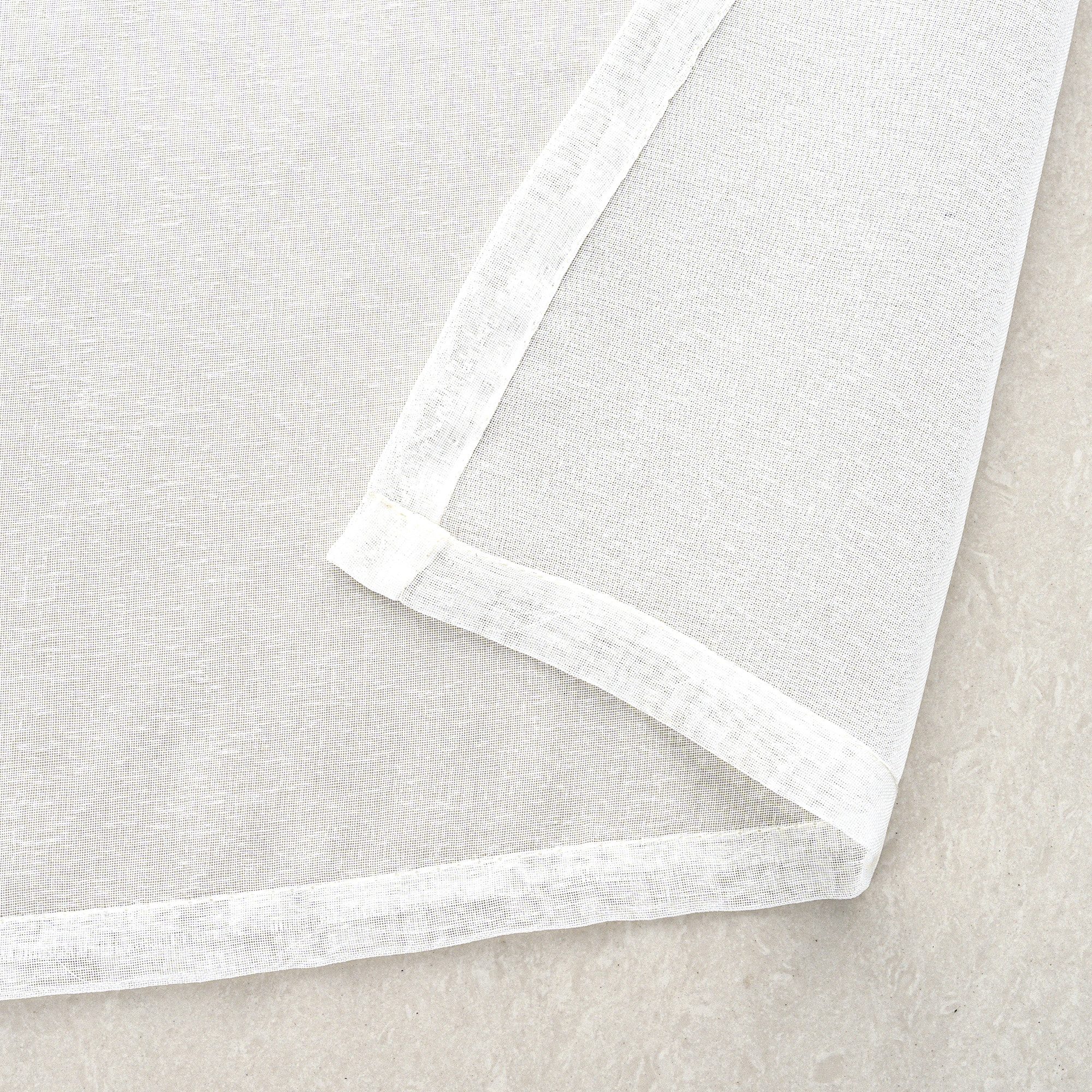 Brilliant Gardine / Transparent / Verdeckte Schlaufe / 140x245cm / #9005, Store