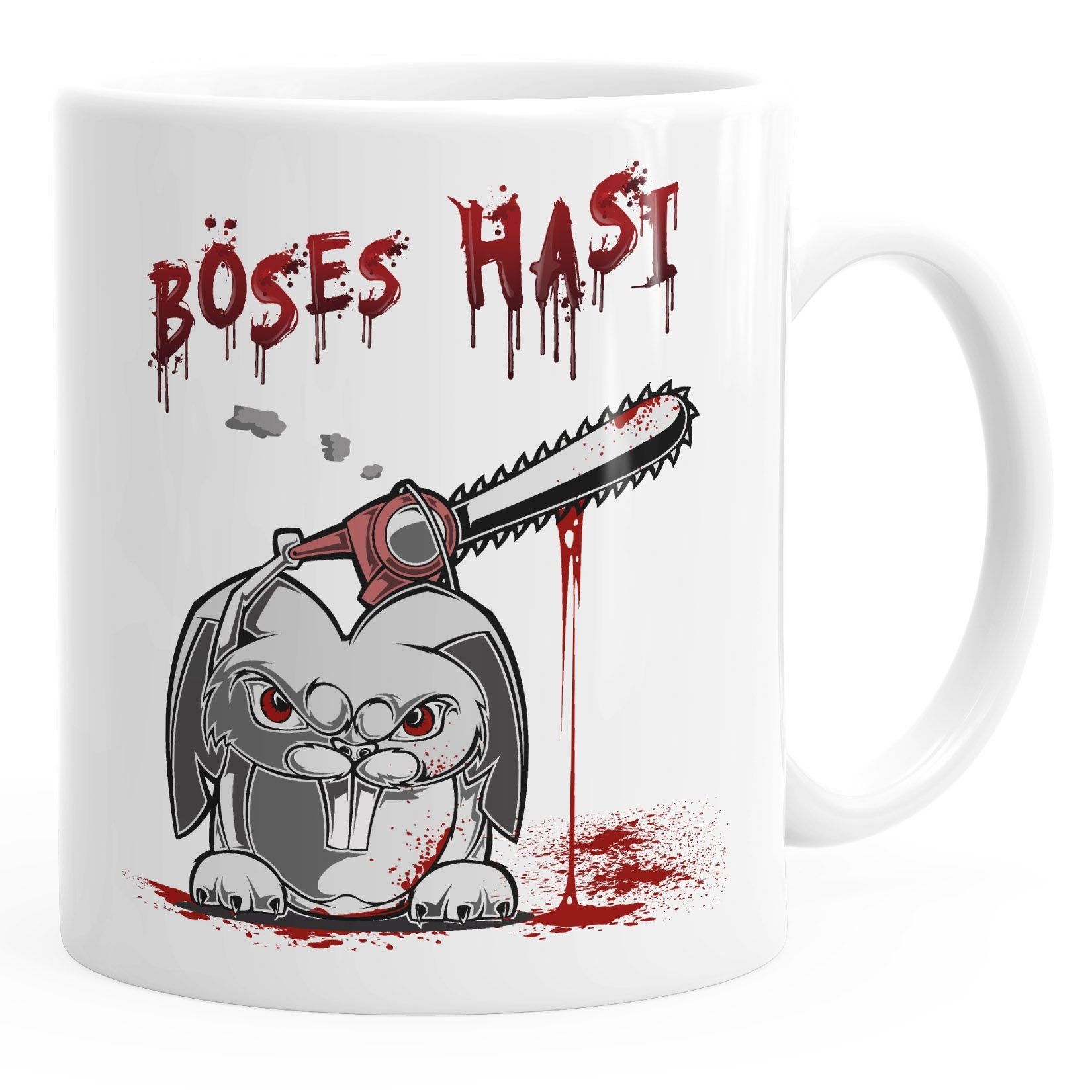 MoonWorks Kaffeetasse Mit Lustigem Spruch „Ho Lee Chit Holy Shit“ – Weiß, 325 Ml