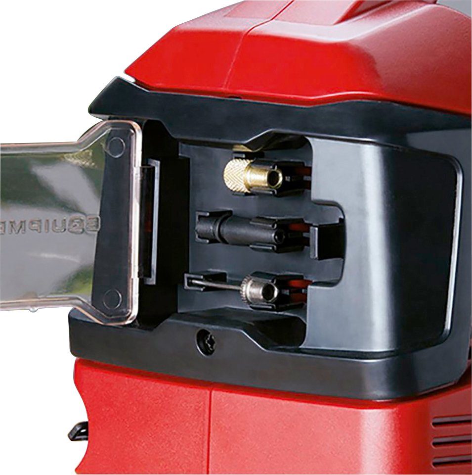 Einhell Kompressor Pressito, 90 W, max. 11 bar, 20 l, Power X-Change, Inkl. Adapter-Set, ohne Akku & Ladegerät