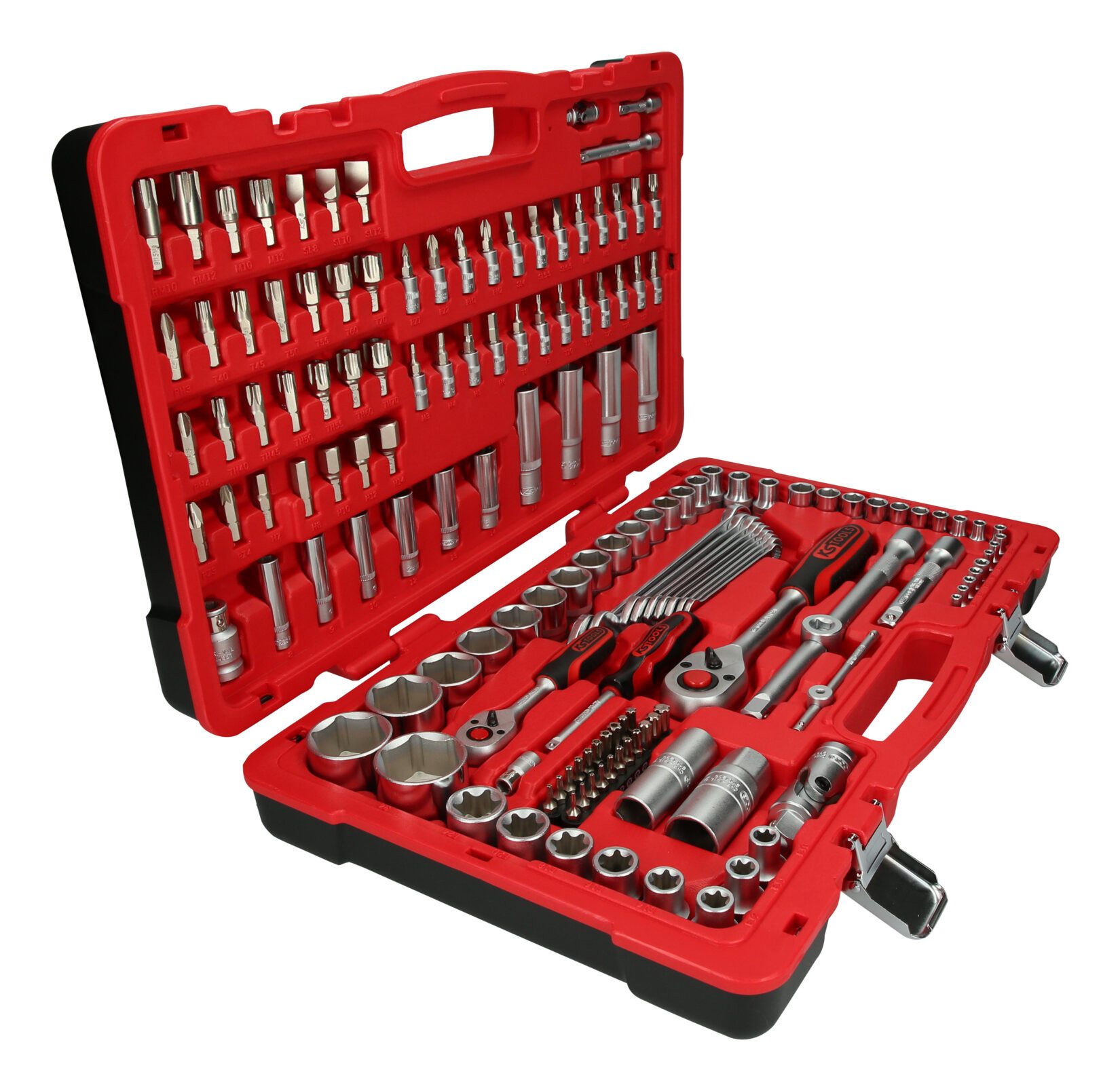 KS Tools Steckschlüssel (151 St), 1/4"+1/2" Satz, 151-teilig