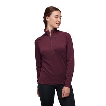 Black Diamond Langarmshirt Black Diamond W Coefficient Lt Qz Pullover Damen