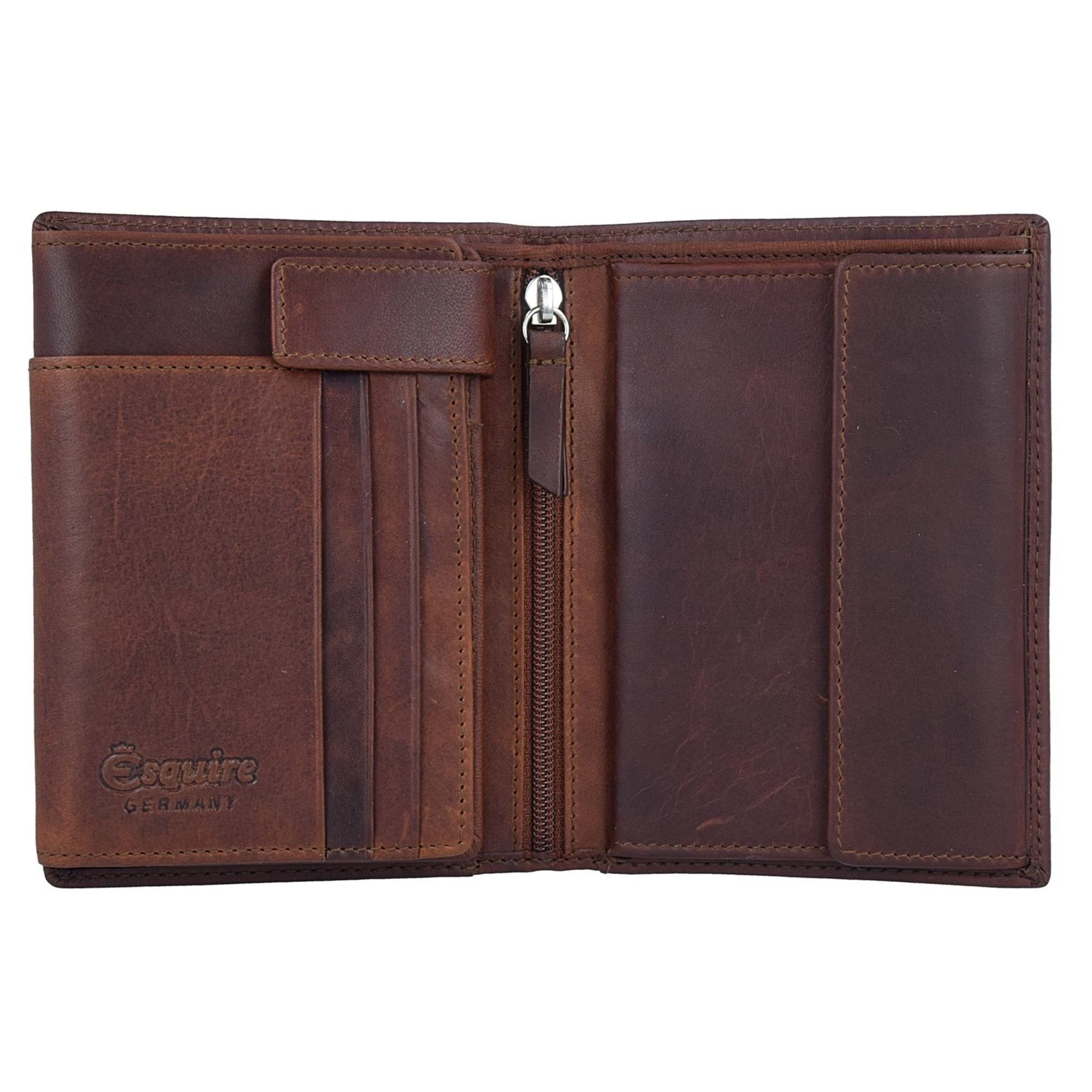 Esquire Geldbörse Dallas, Leder